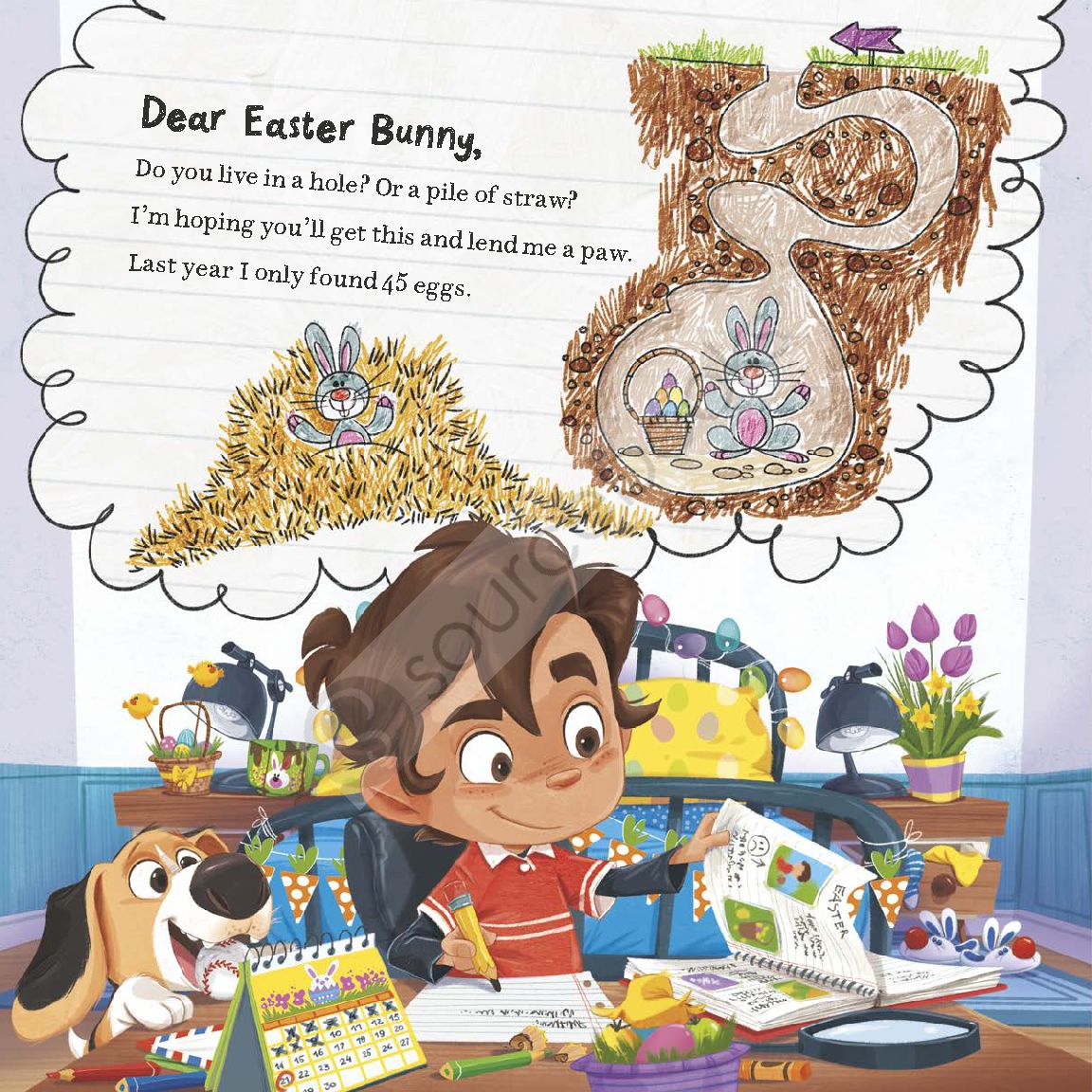 When the Easter Bunny Wrote Back!