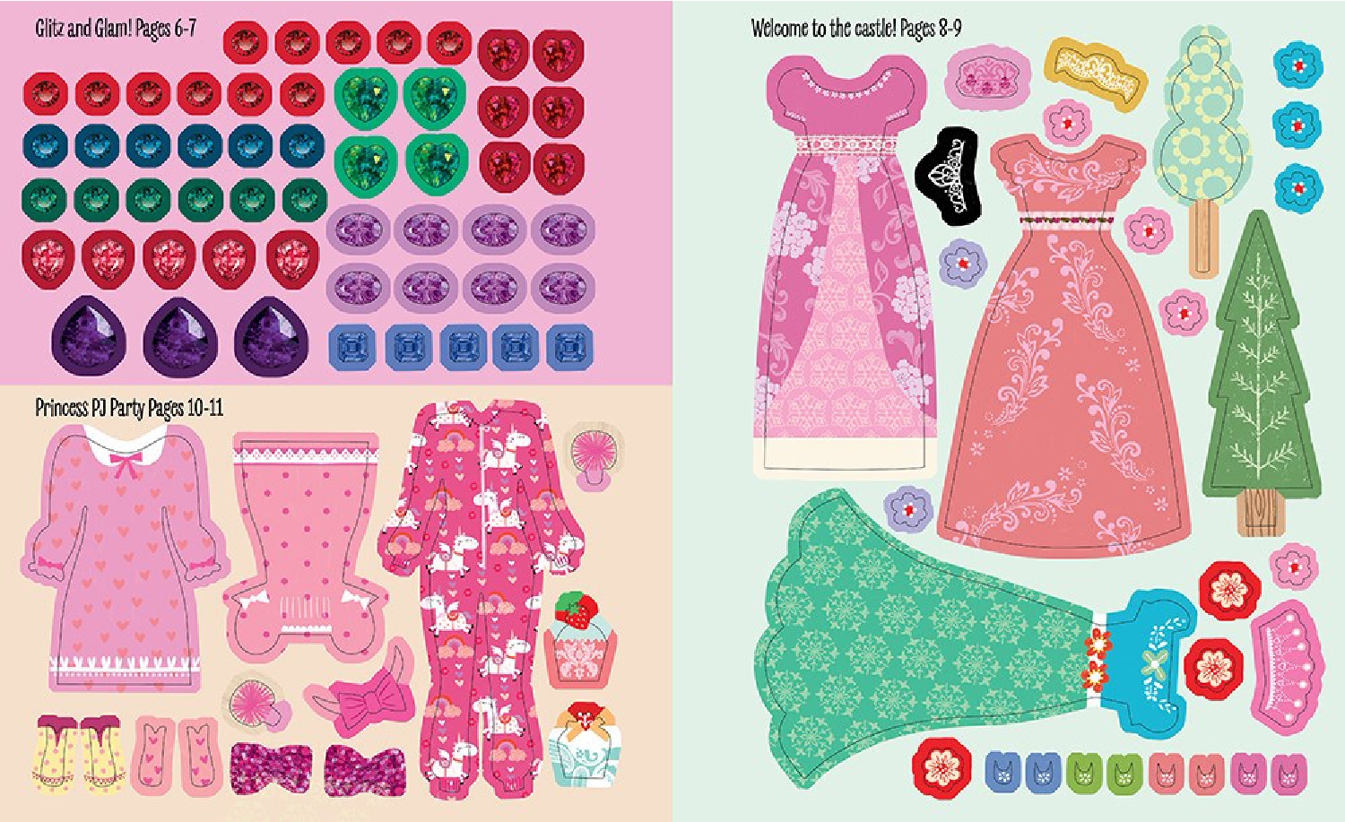 My Big Sticker Dress-Up: Sparkle Sweeties