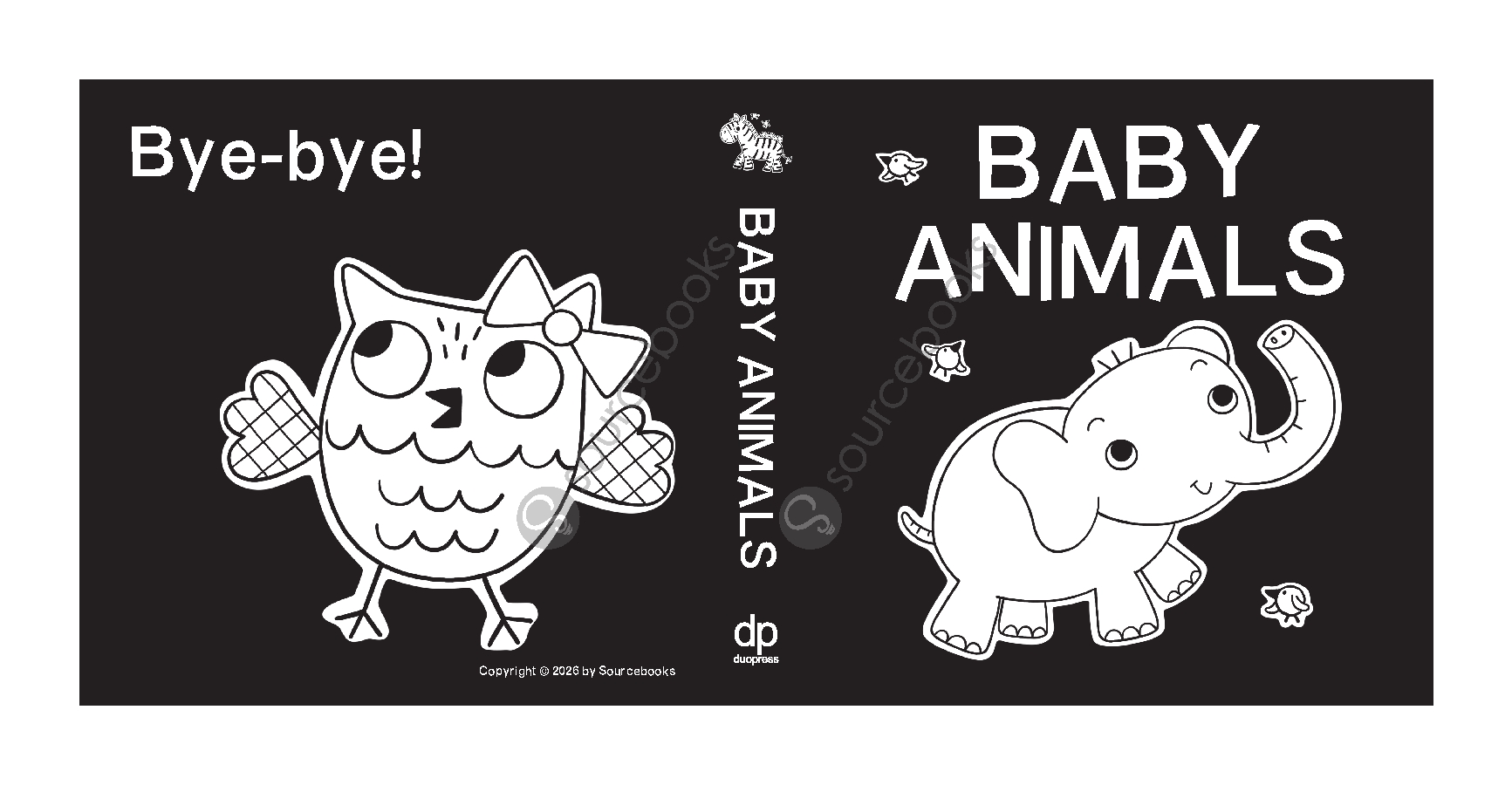 Baby Animals: A High-Contrast Crinkle Fabric Stroller Book for Babies