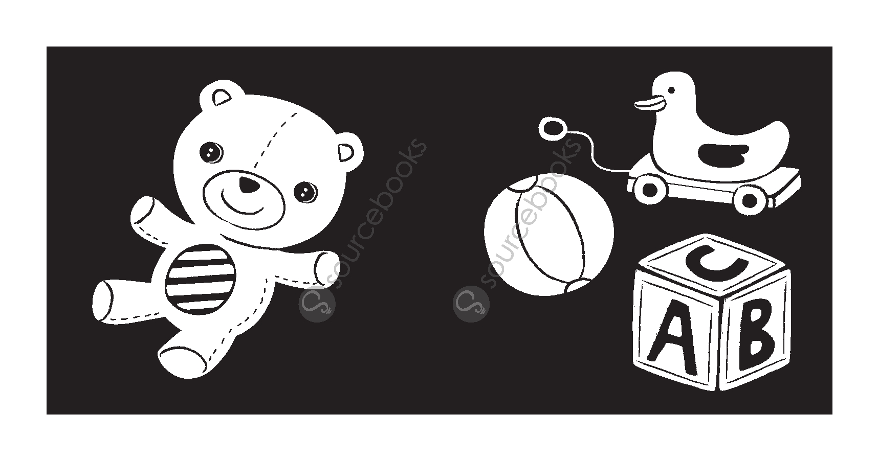 Baby's World: A High-Contrast Crinkle Fabric Stroller Book for Babies