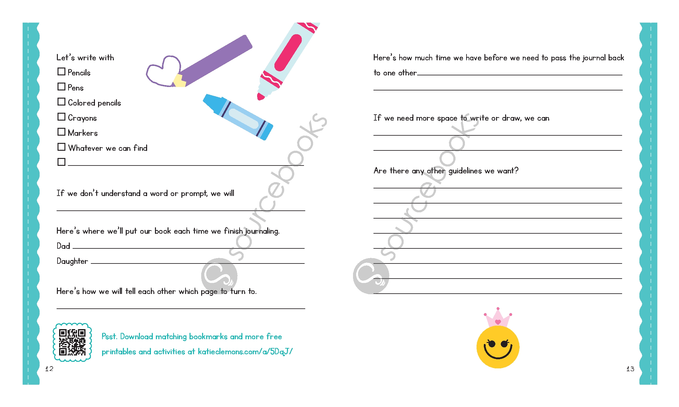 My First Dad and Daughter Journal