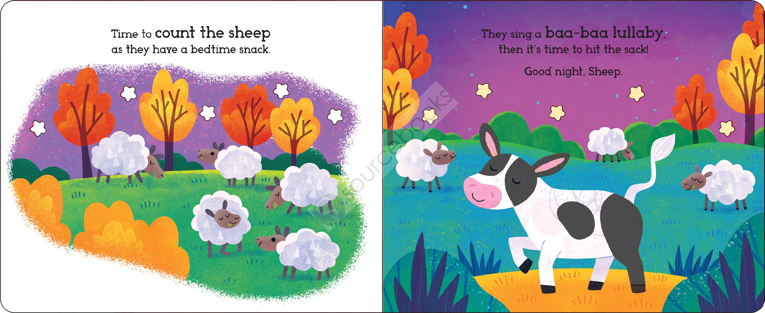 Glow to Sleep My Little Cow