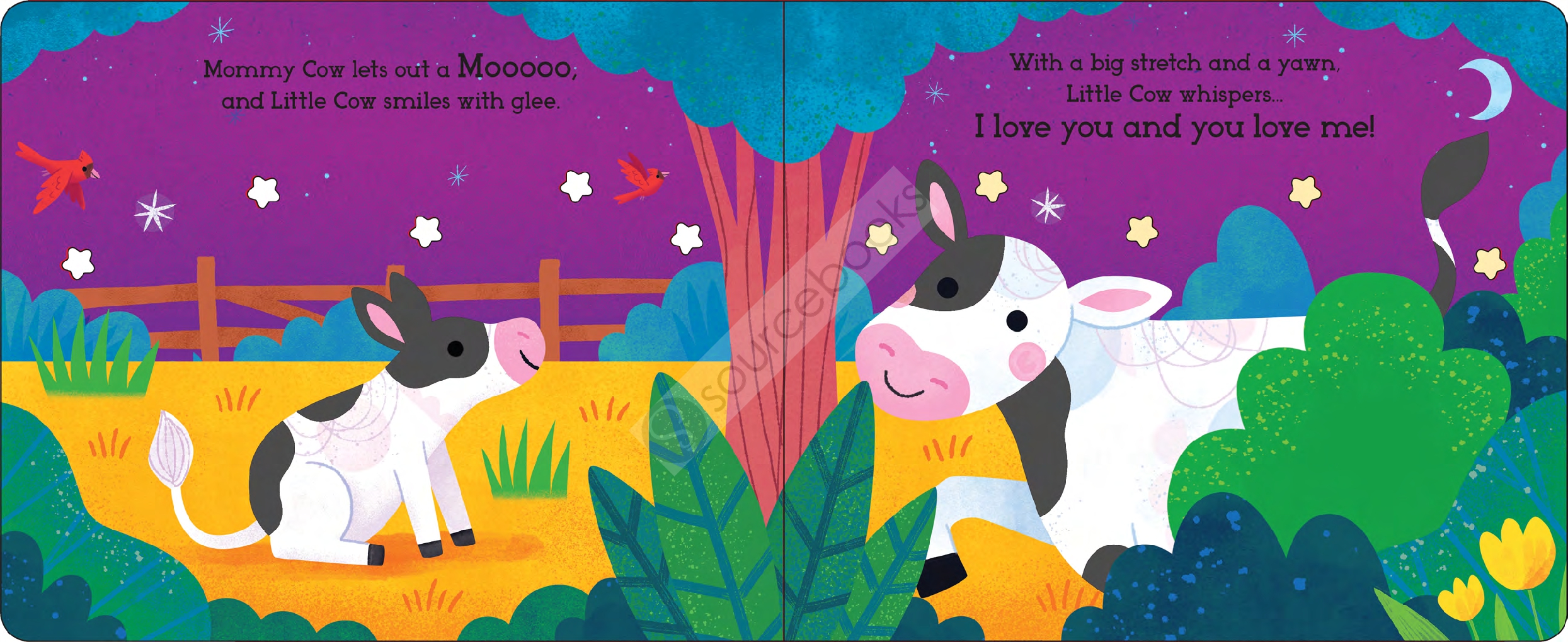 Glow to Sleep My Little Cow