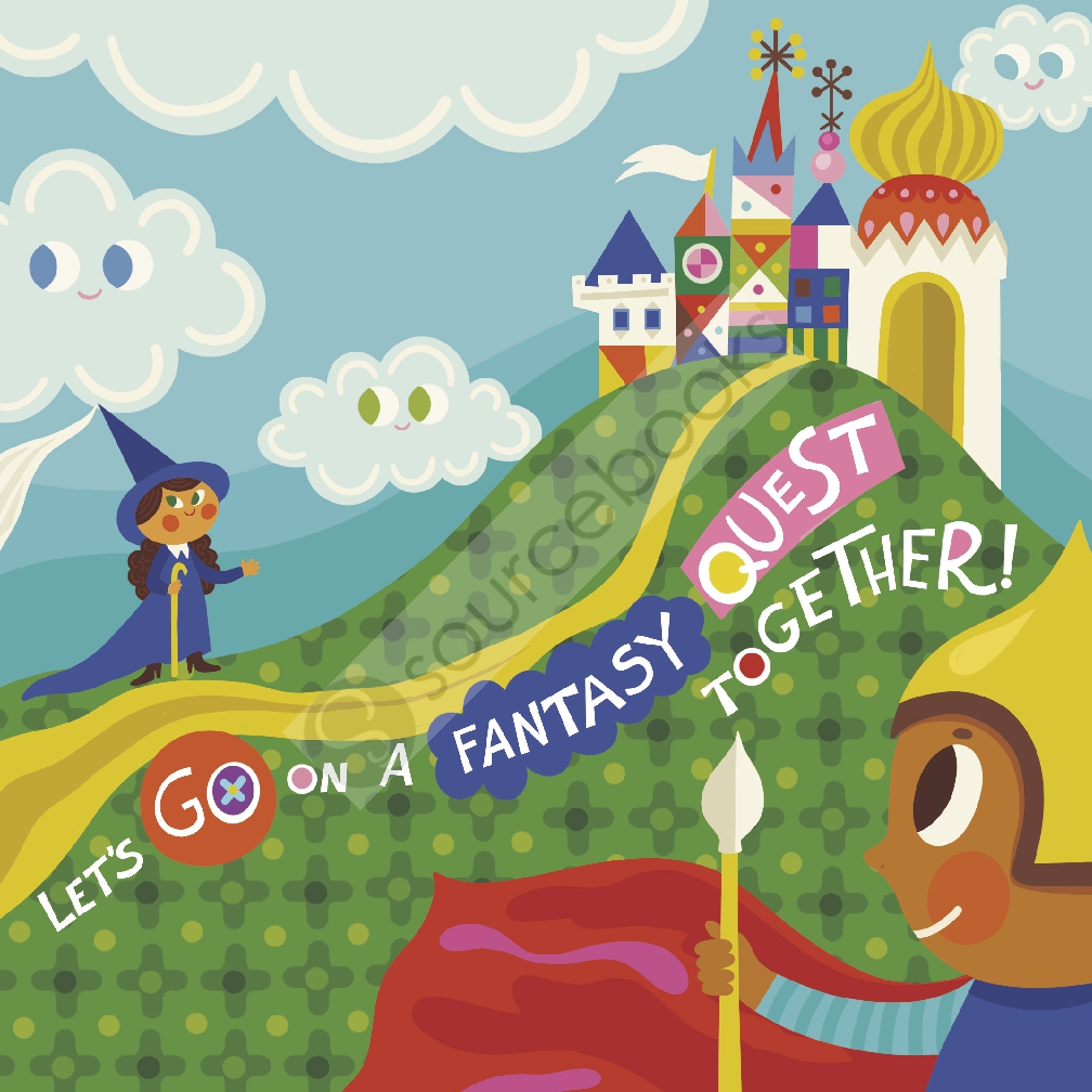 Little Bookworm: Fantasy Worlds