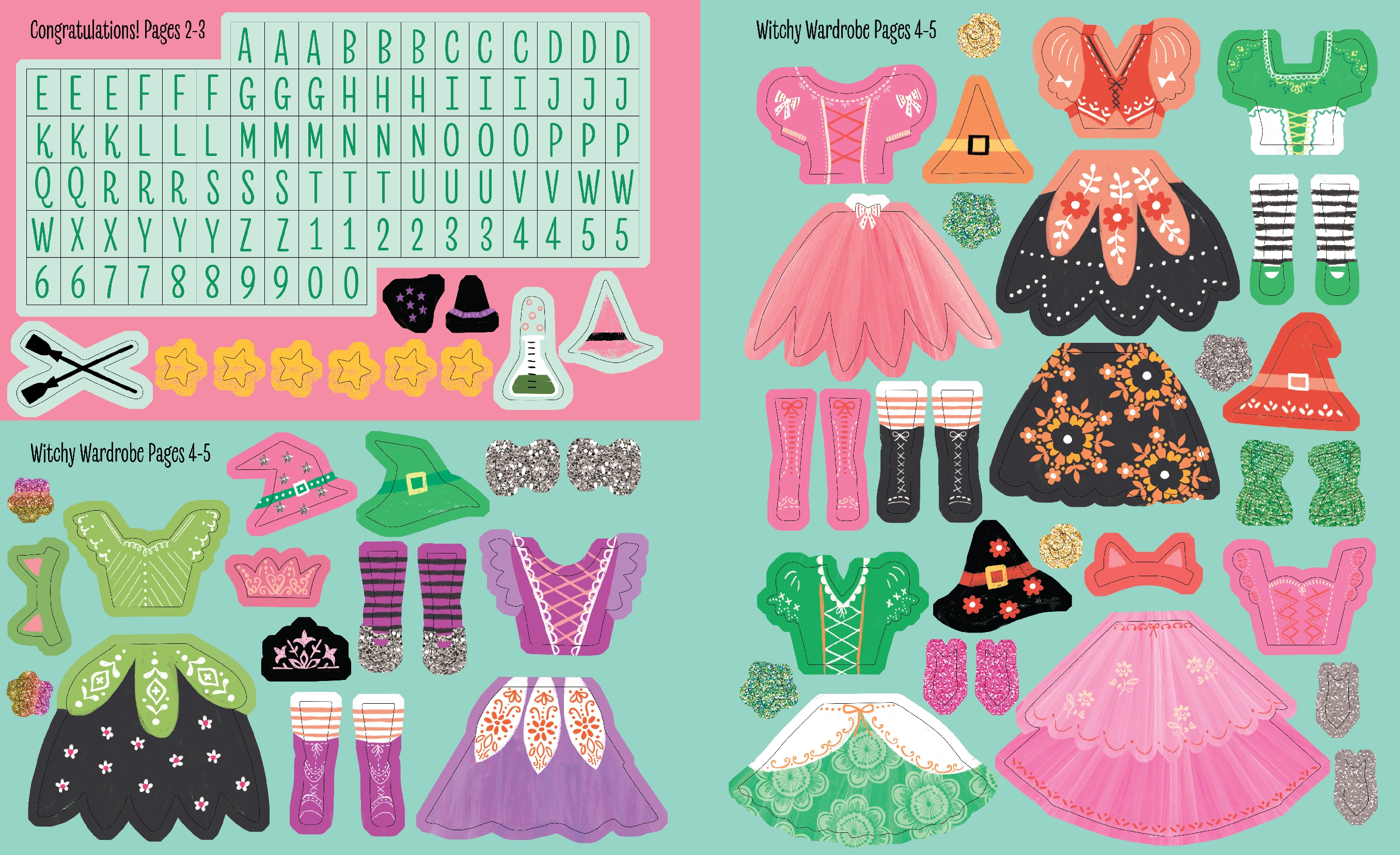 My Sticker Dress-Up: Wicked Witches