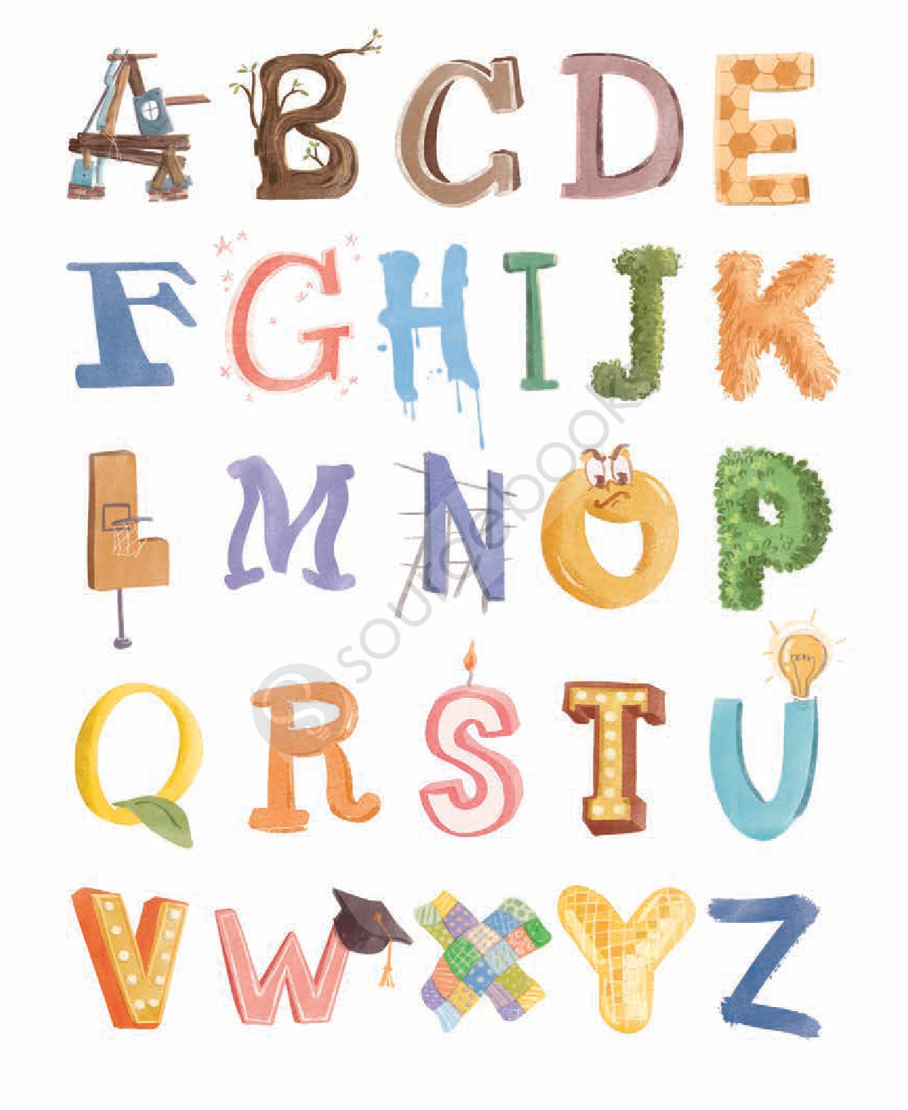 The Flip-Flop Alphabet
