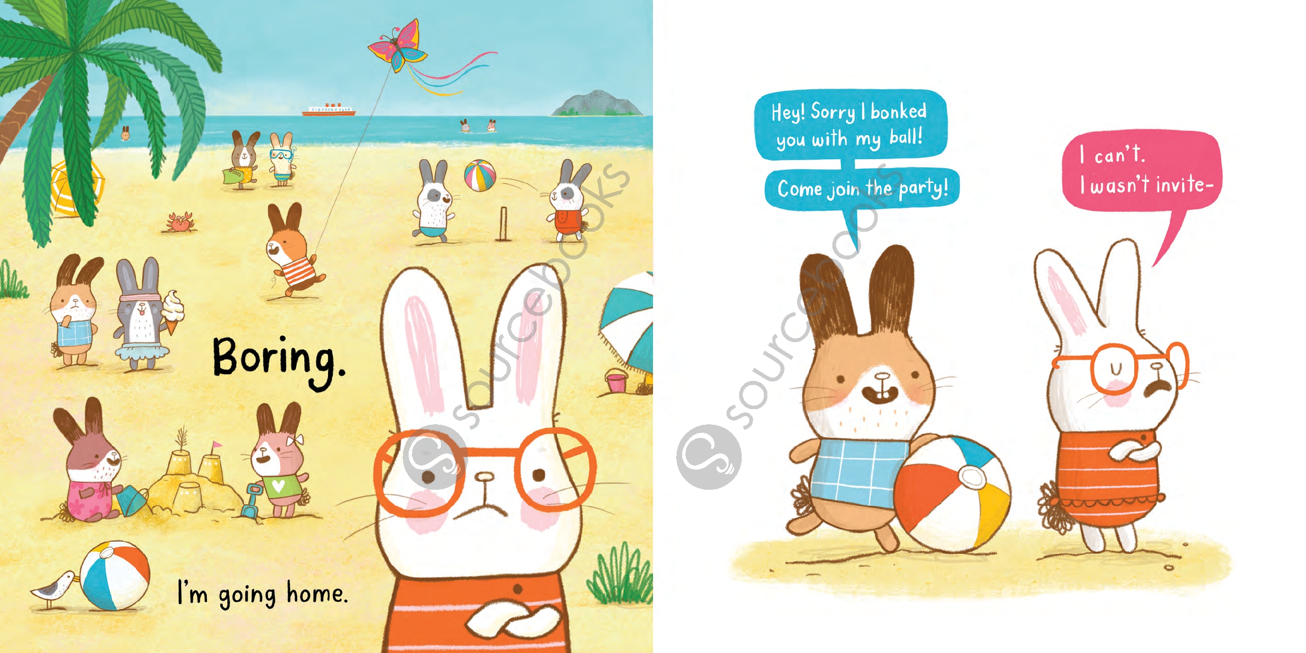 Judgy Bunny and the Terrible Beach