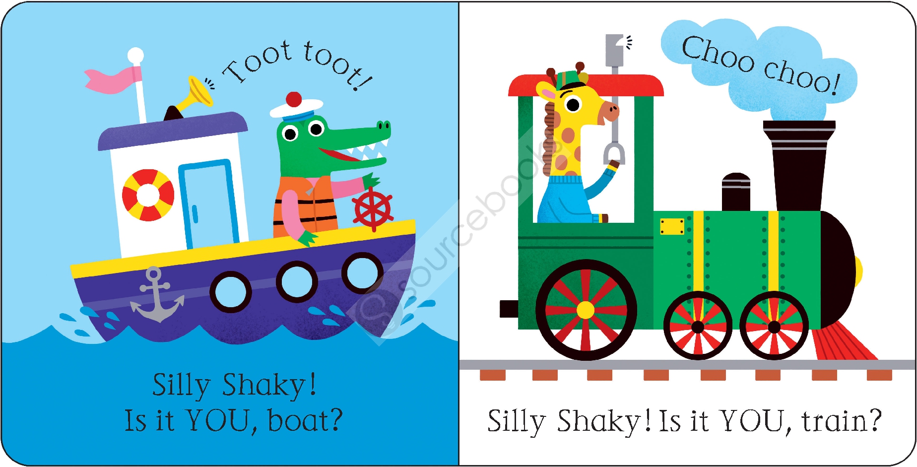 Silly Shaky Book: Things That Go
