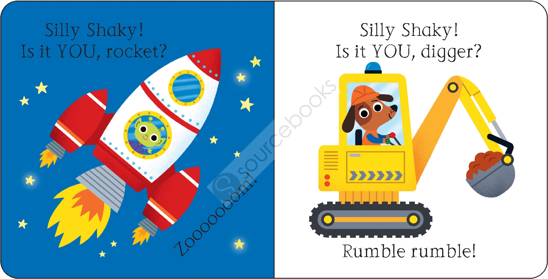 Silly Shaky Book: Things That Go