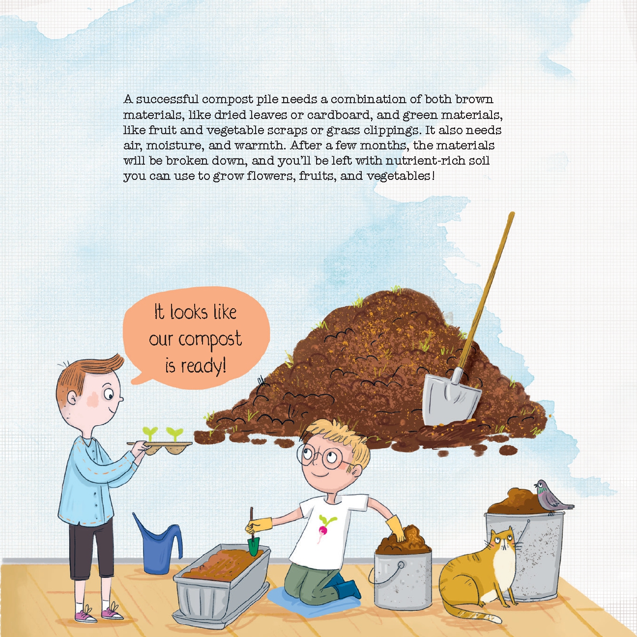 How Does Garbage Turn into a Garden?