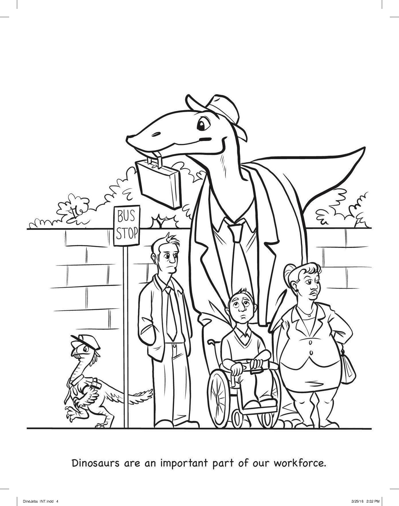 Dinosaurs with Jobs