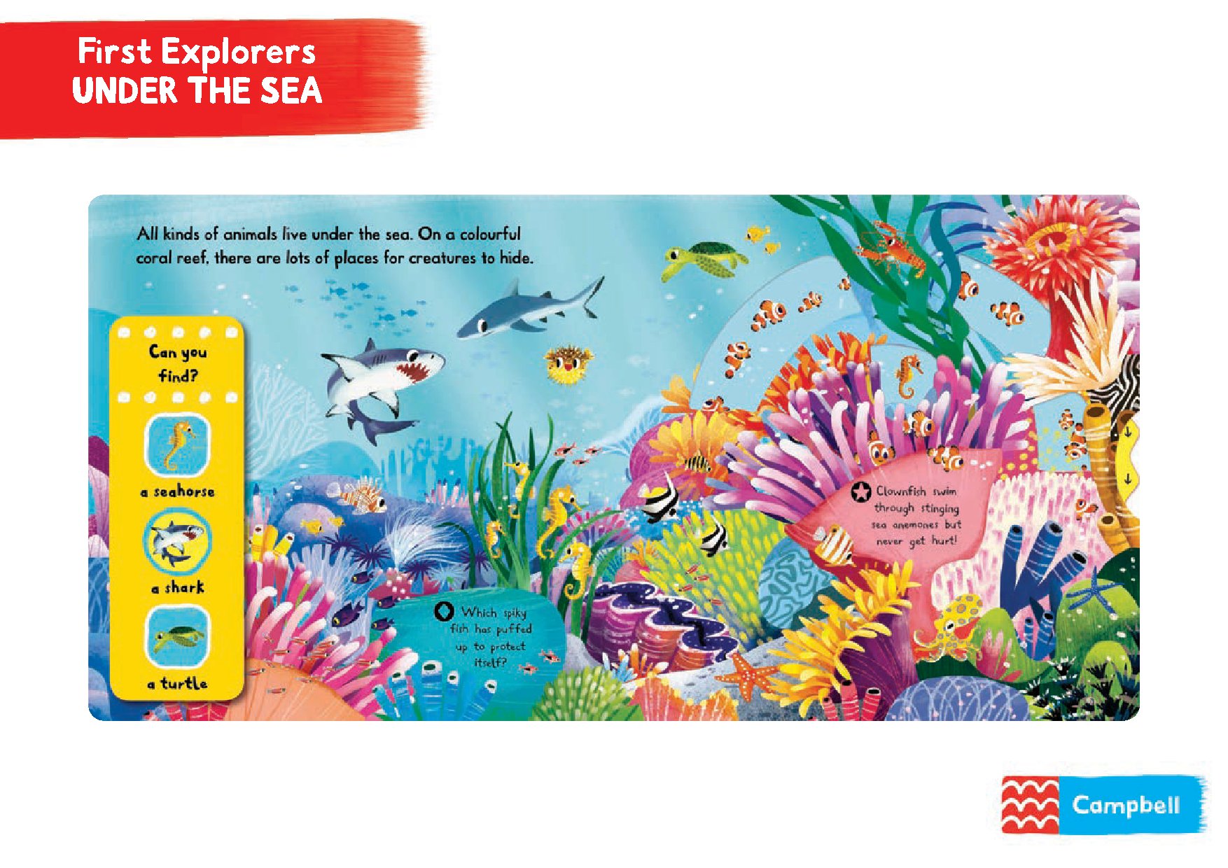 First Explorers: Sea Creatures