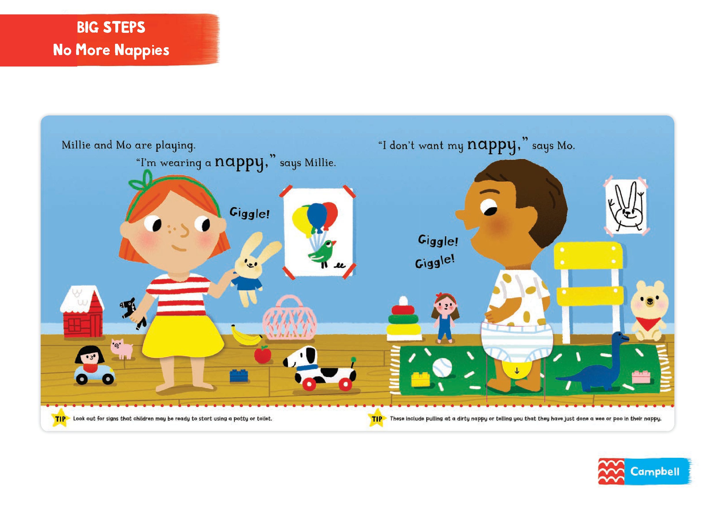 Big Steps: No More Nappies