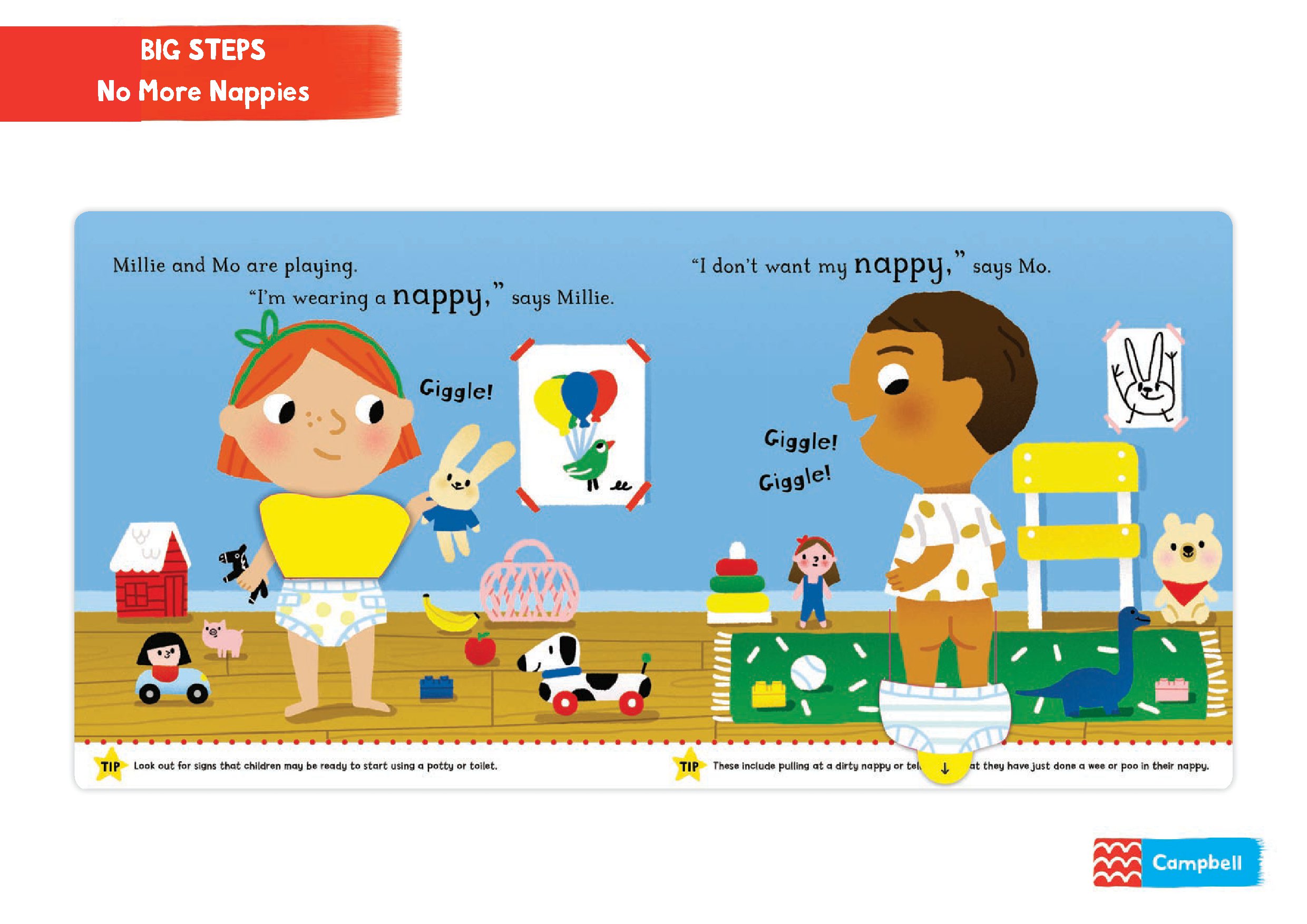 Big Steps: No More Nappies