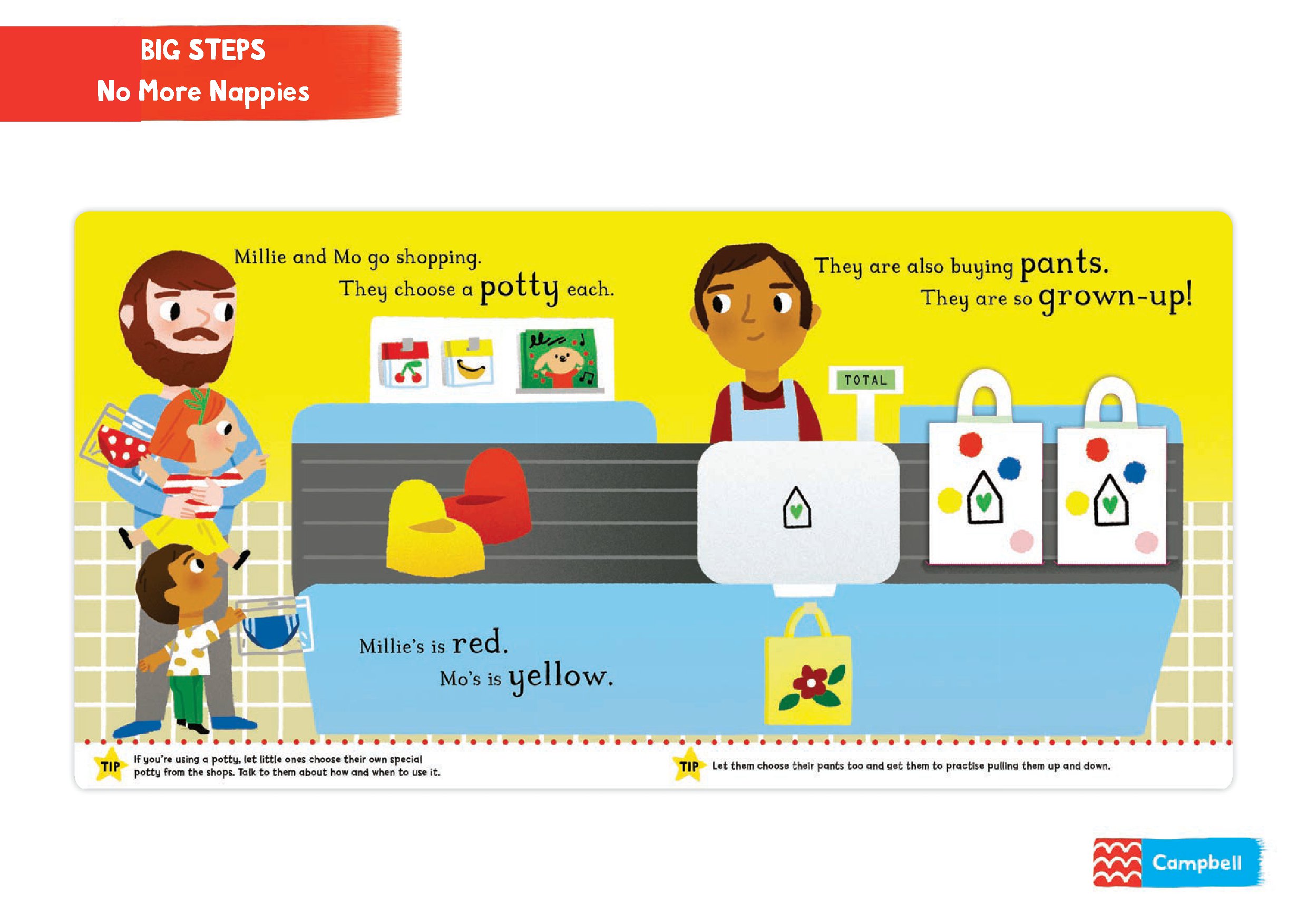 Big Steps: No More Nappies
