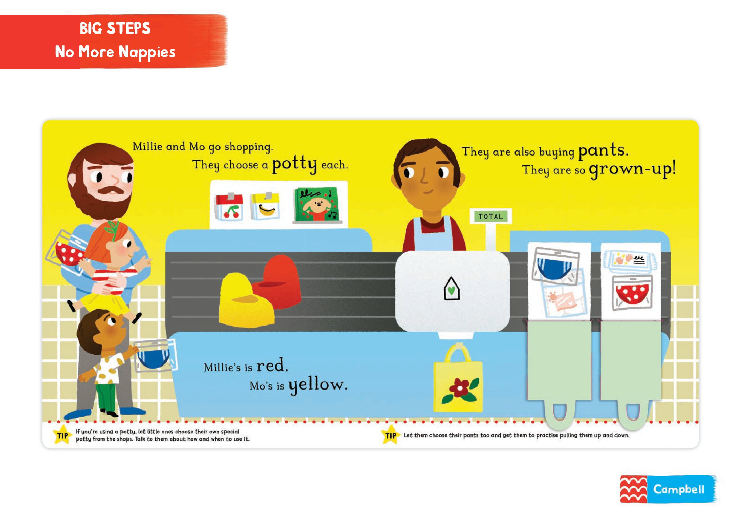 Big Steps: No More Nappies