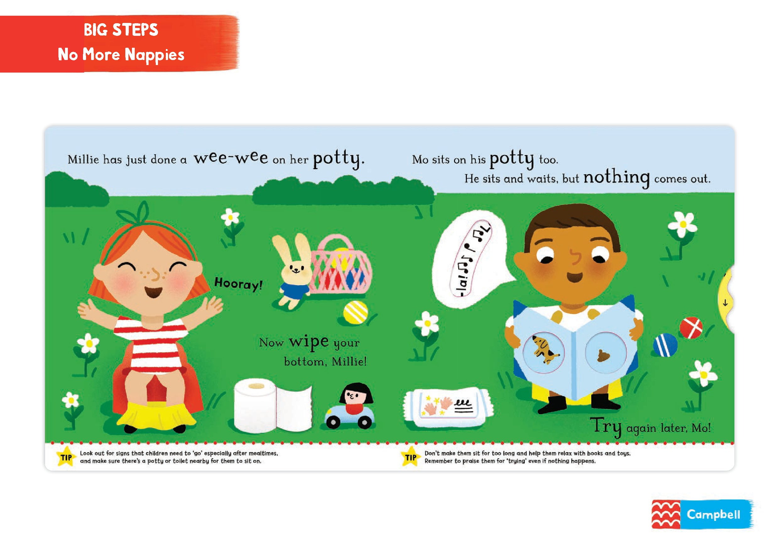 Big Steps: No More Nappies