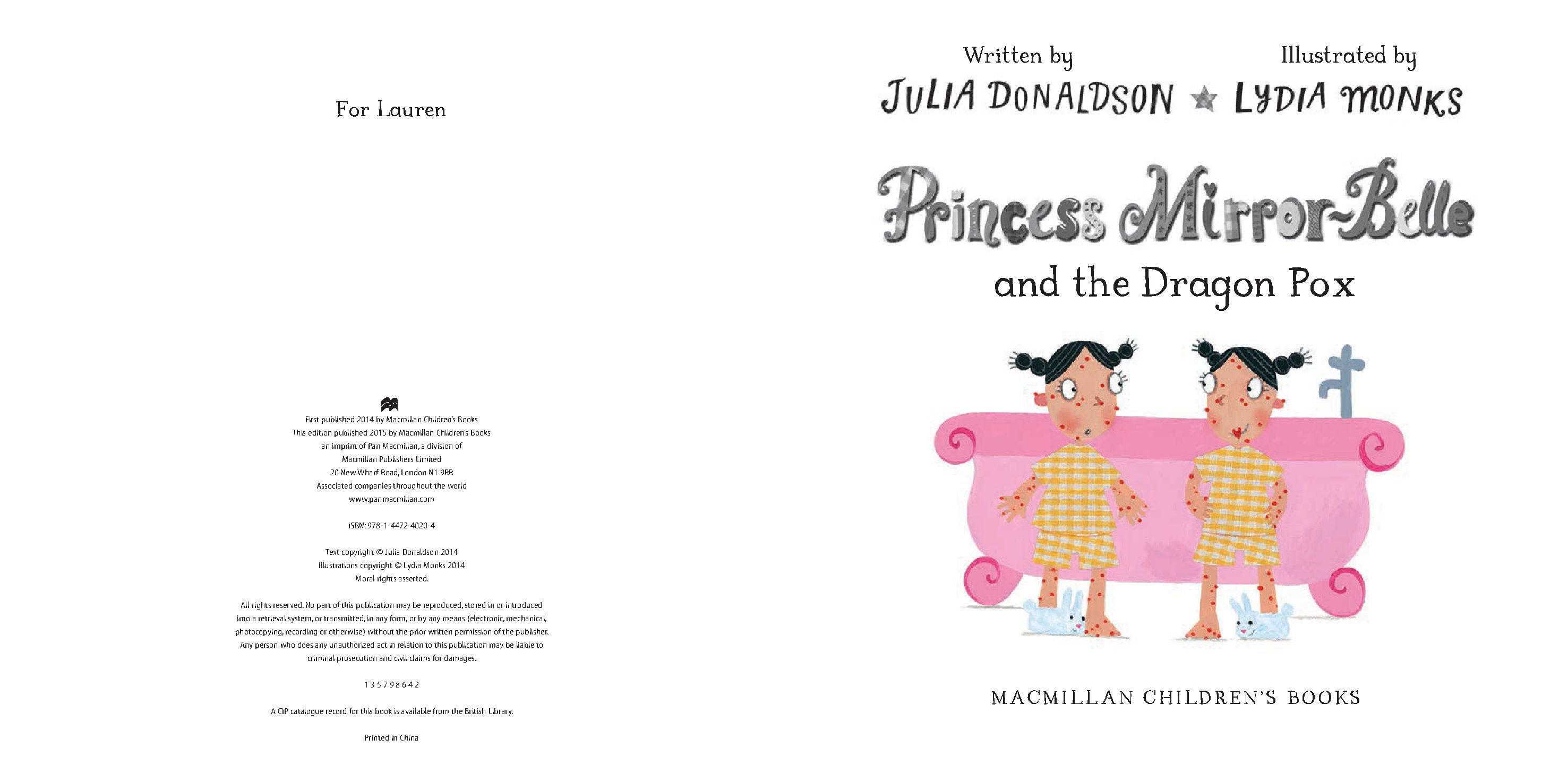 Princess Mirror-Belle and the Dragon Pox