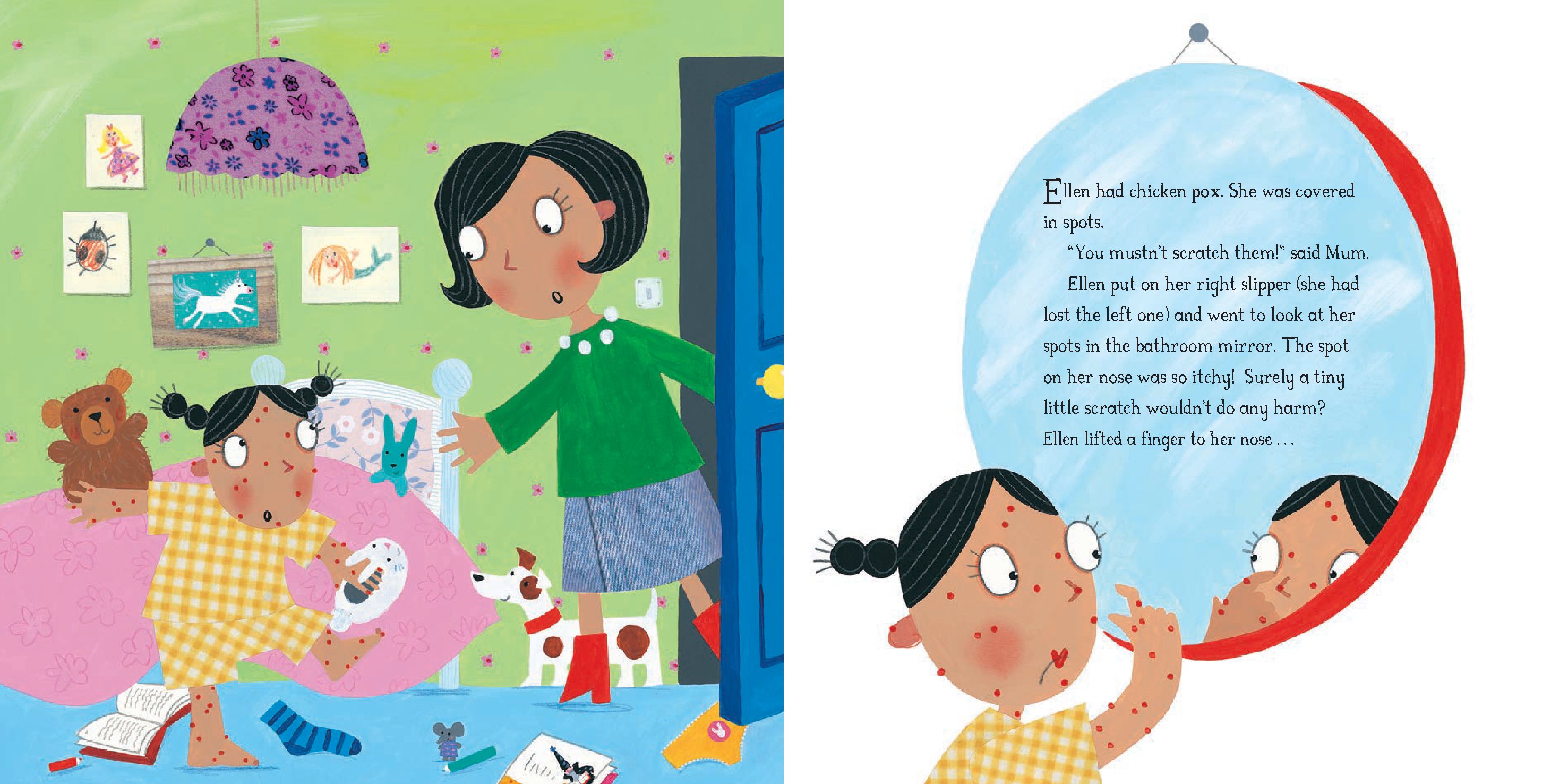 Princess Mirror-Belle and the Dragon Pox