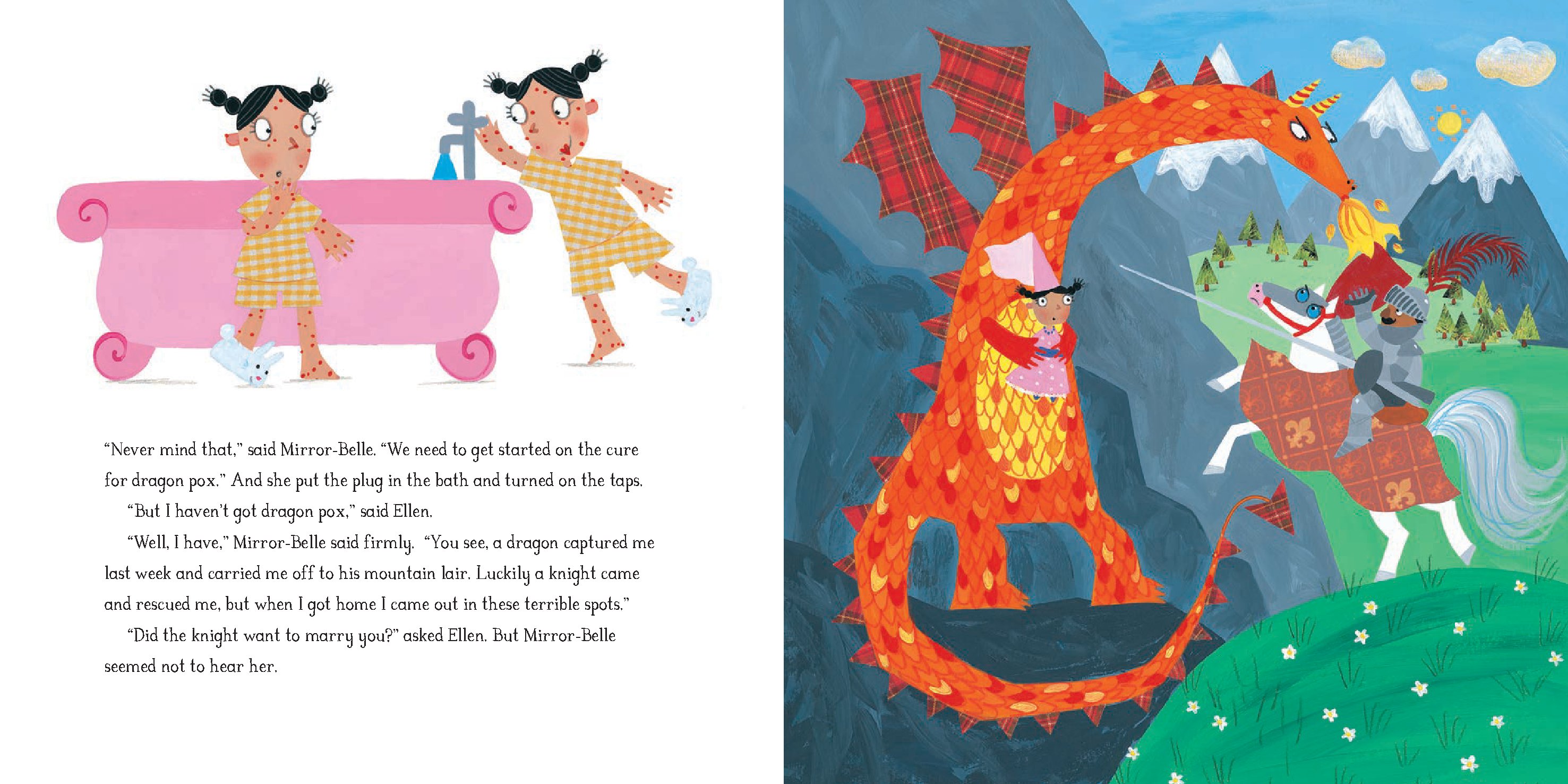 Princess Mirror-Belle and the Dragon Pox