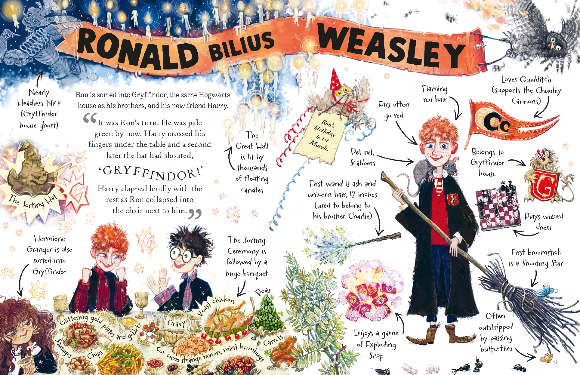 Ron Weasley (Pocket Potters - Little Guides to the HARRY POTTER Stories)