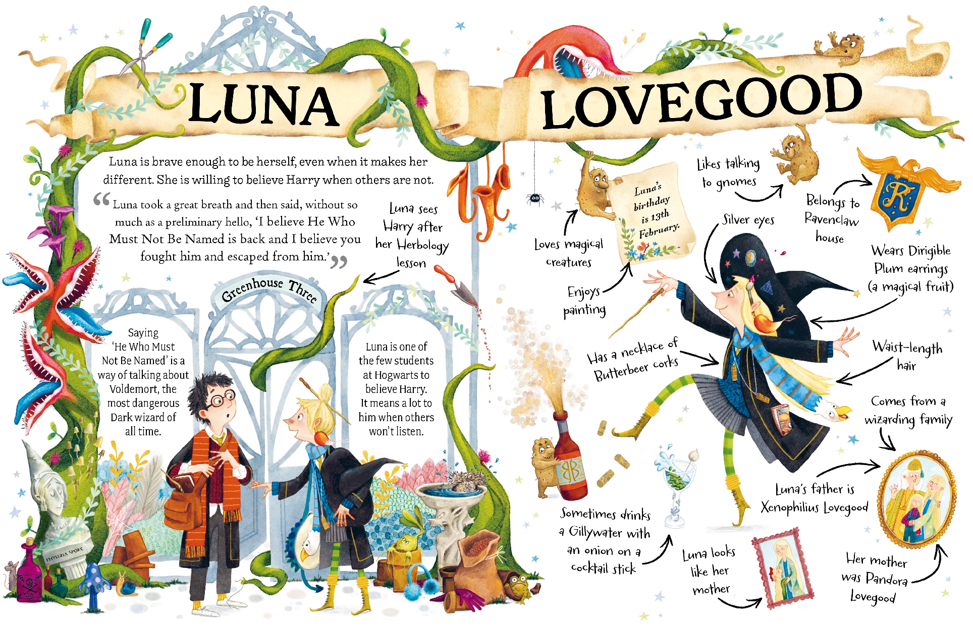 Luna Lovegood (Pocket Potters - Little Guides to the HARRY POTTER Stories)