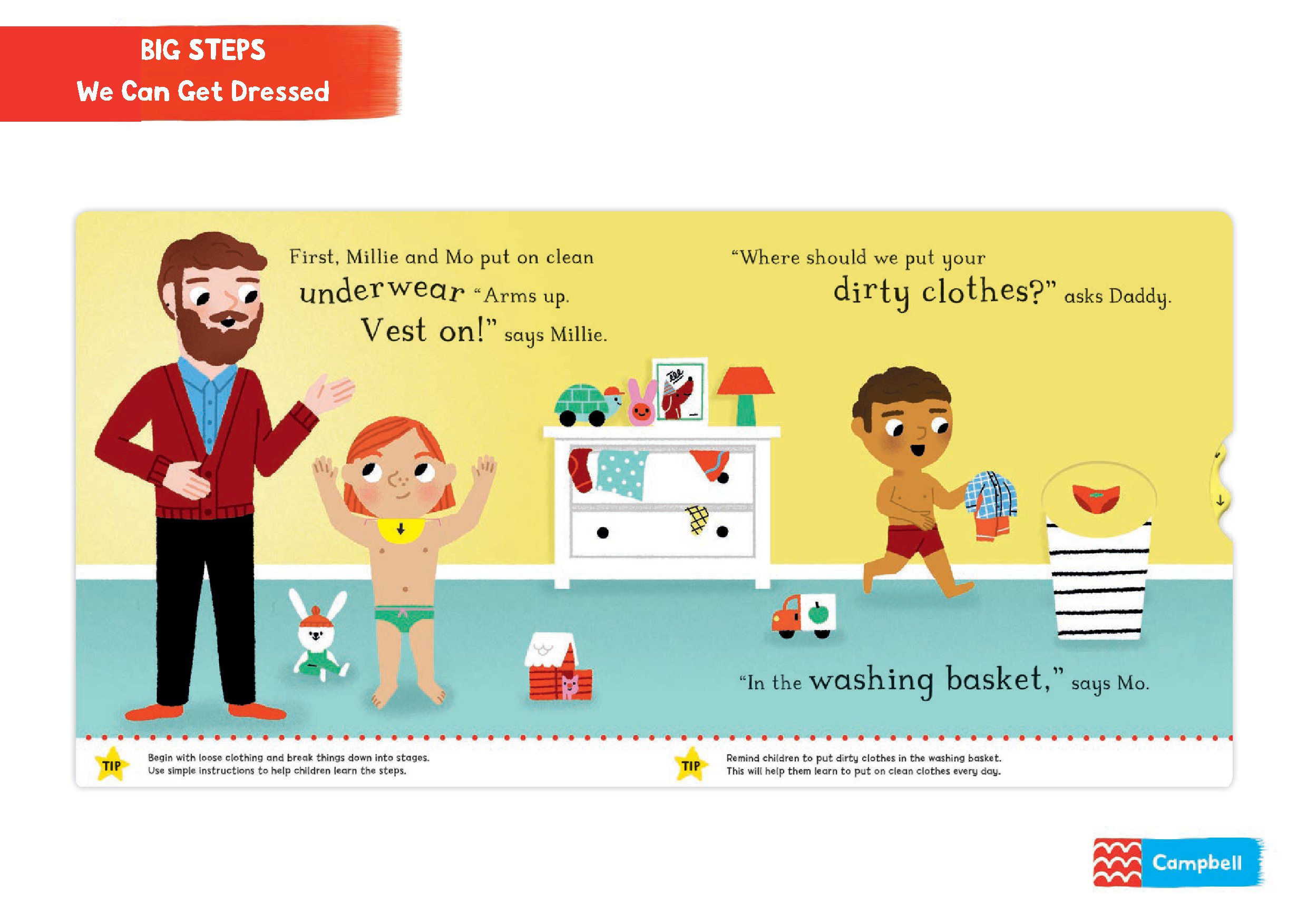 Big Steps: We Can Get Dressed