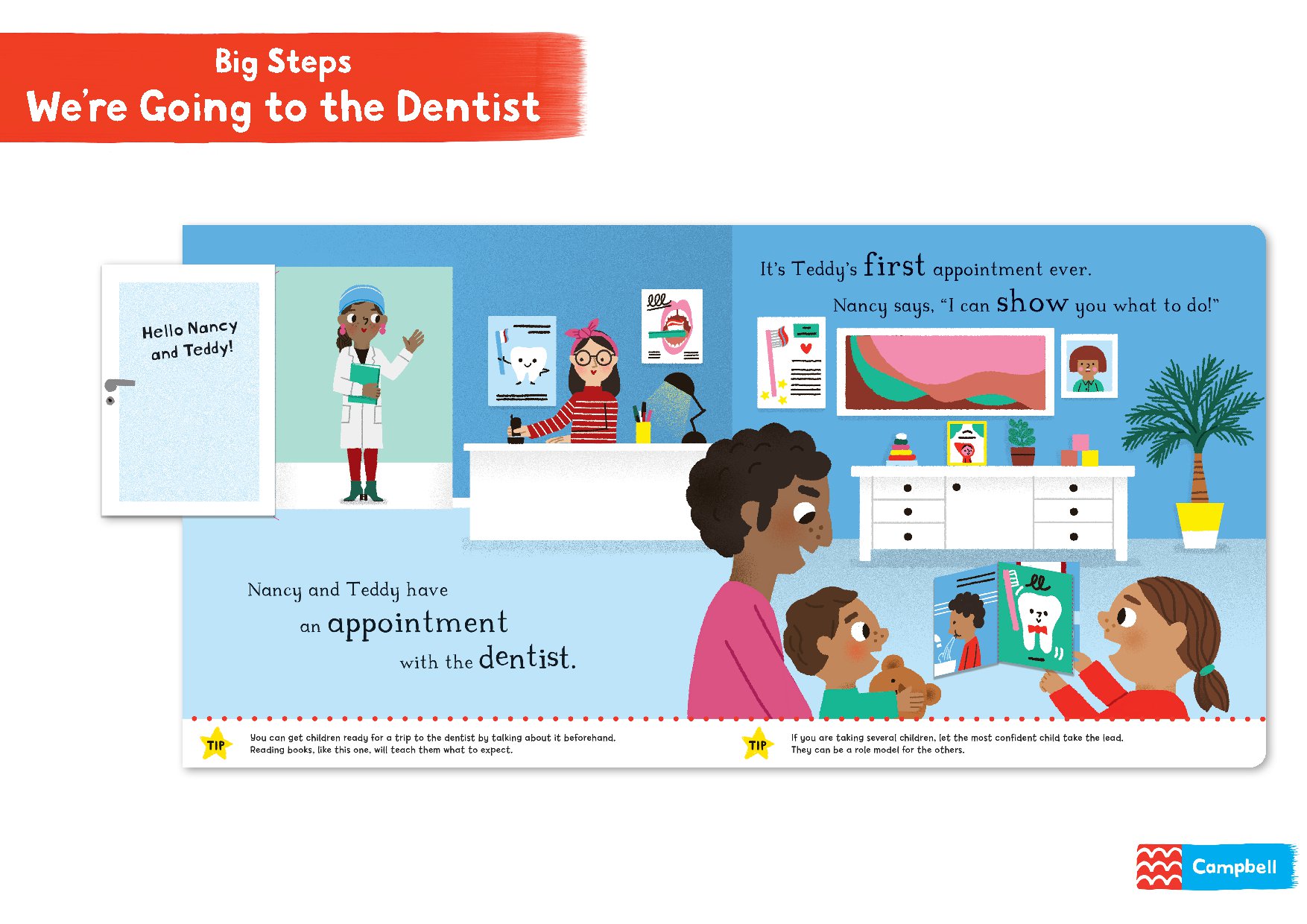 Big Steps: We're Going to the Dentist