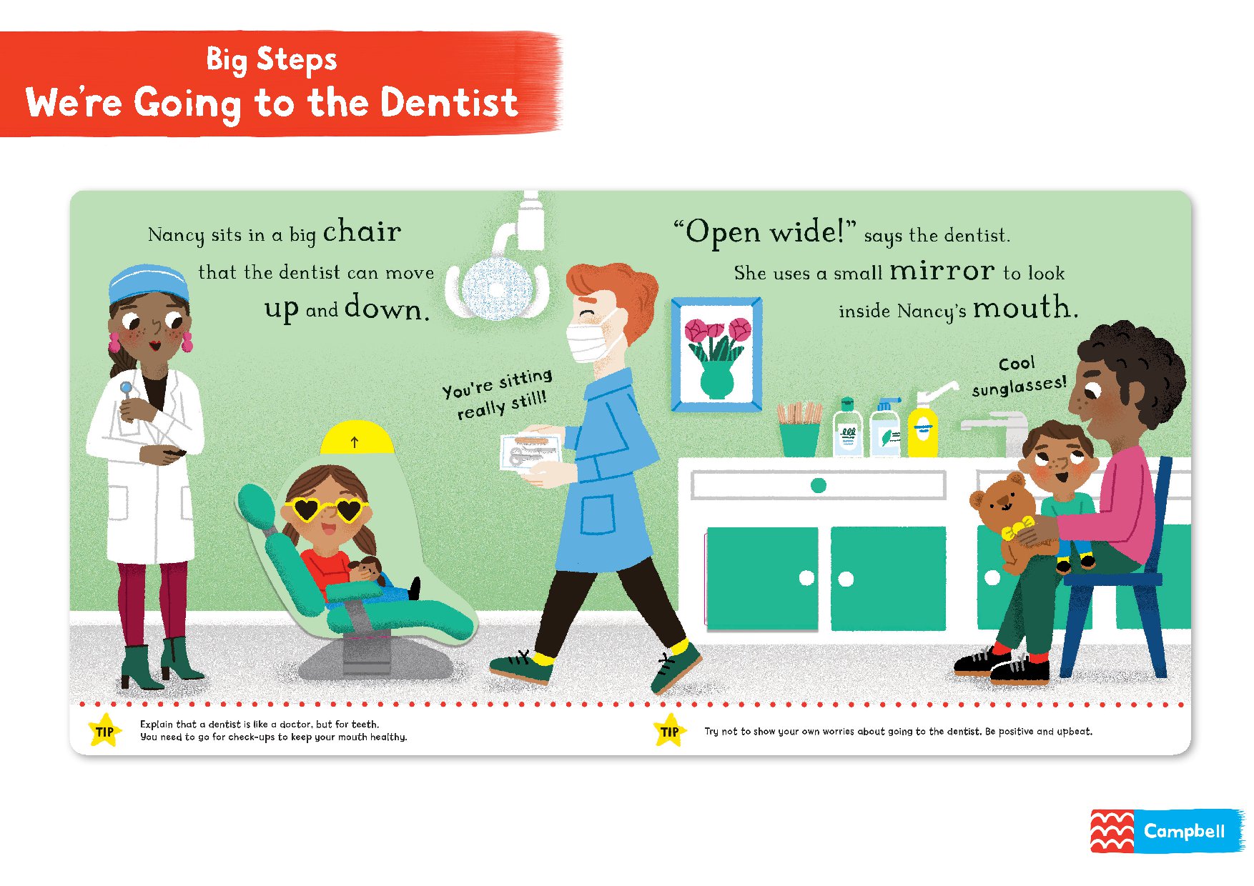 Big Steps: We're Going to the Dentist