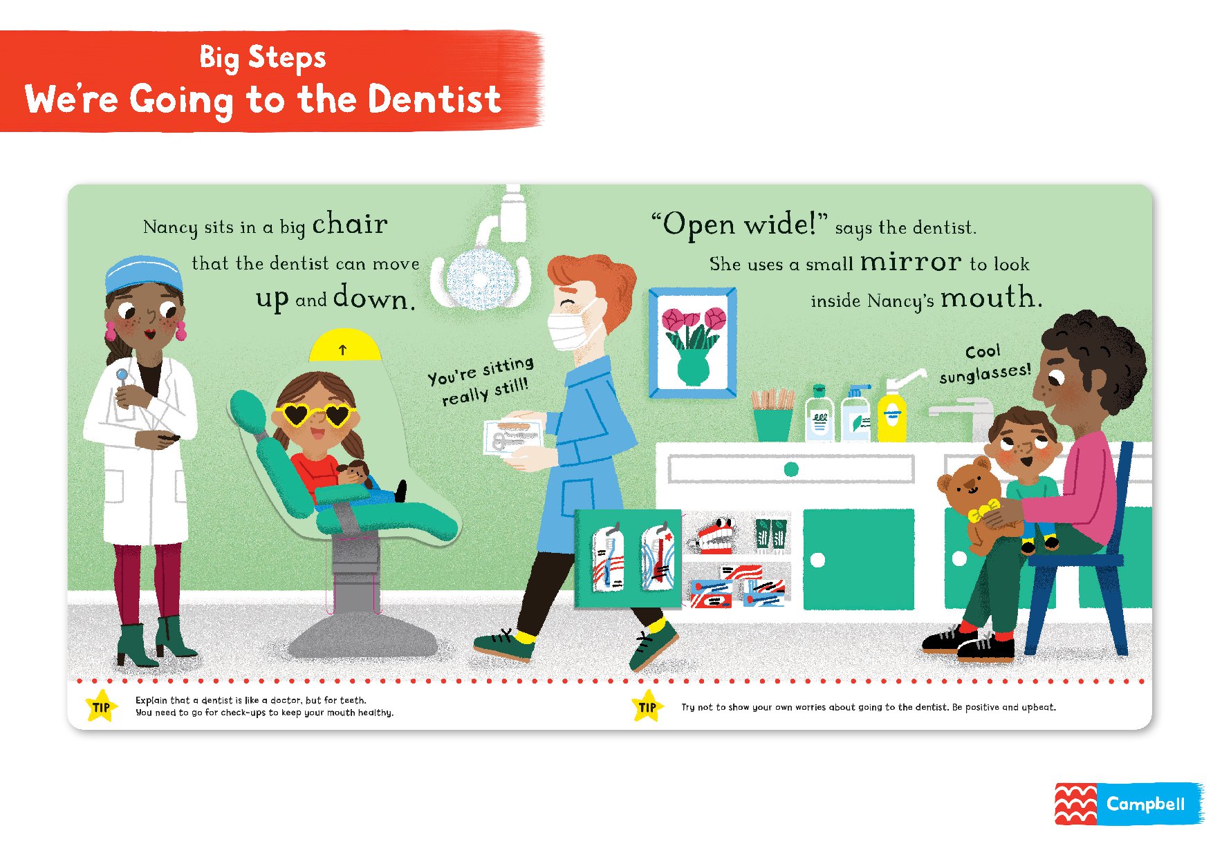 Big Steps: We're Going to the Dentist