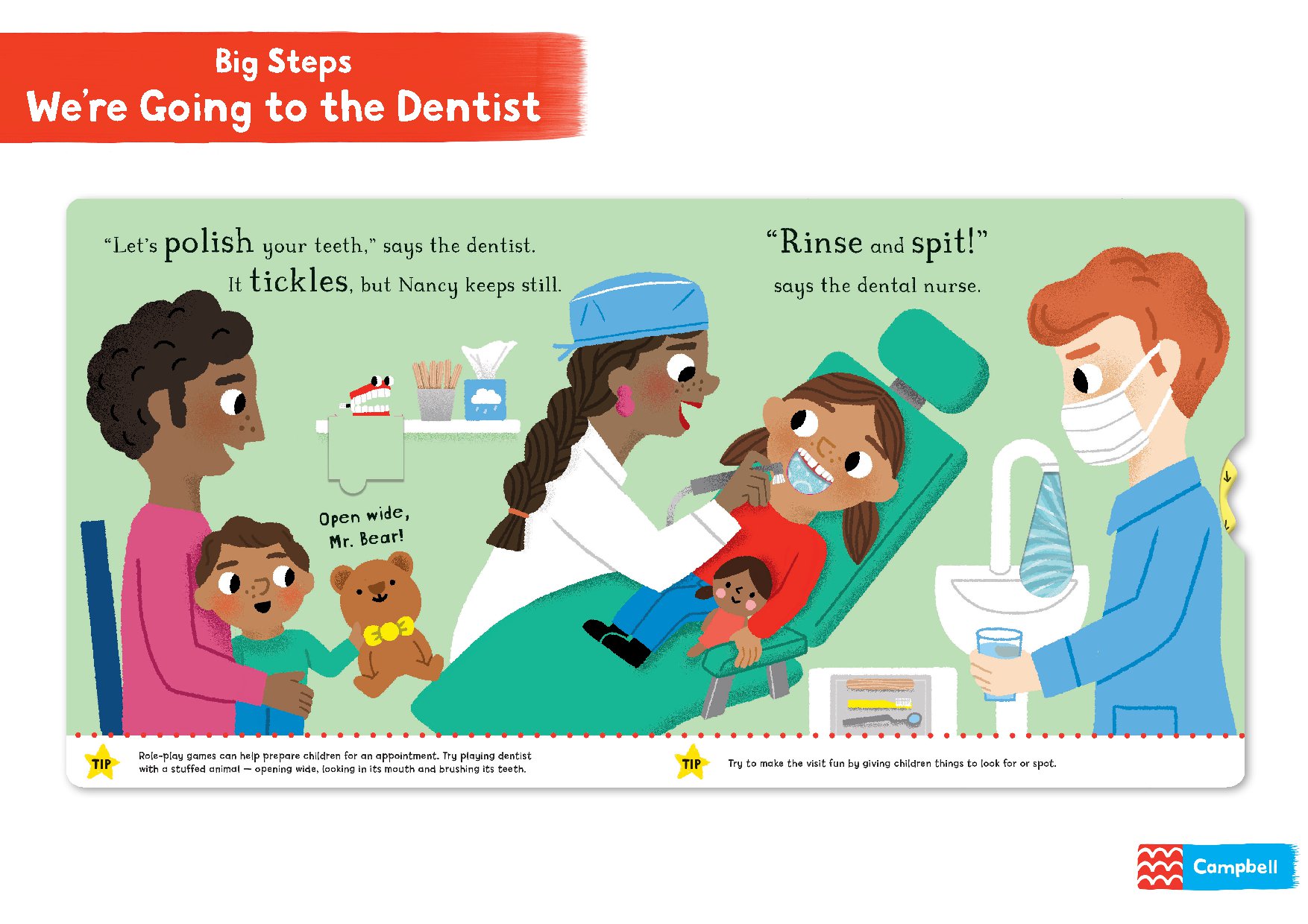Big Steps: We're Going to the Dentist