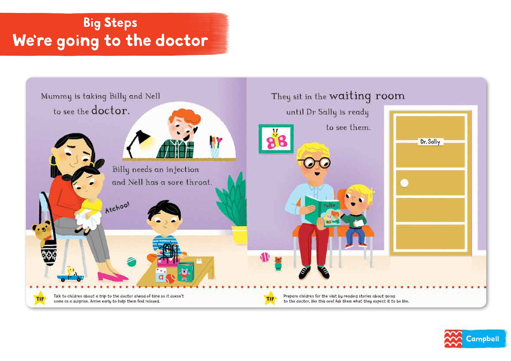 Big Steps: We're Going to the Doctor