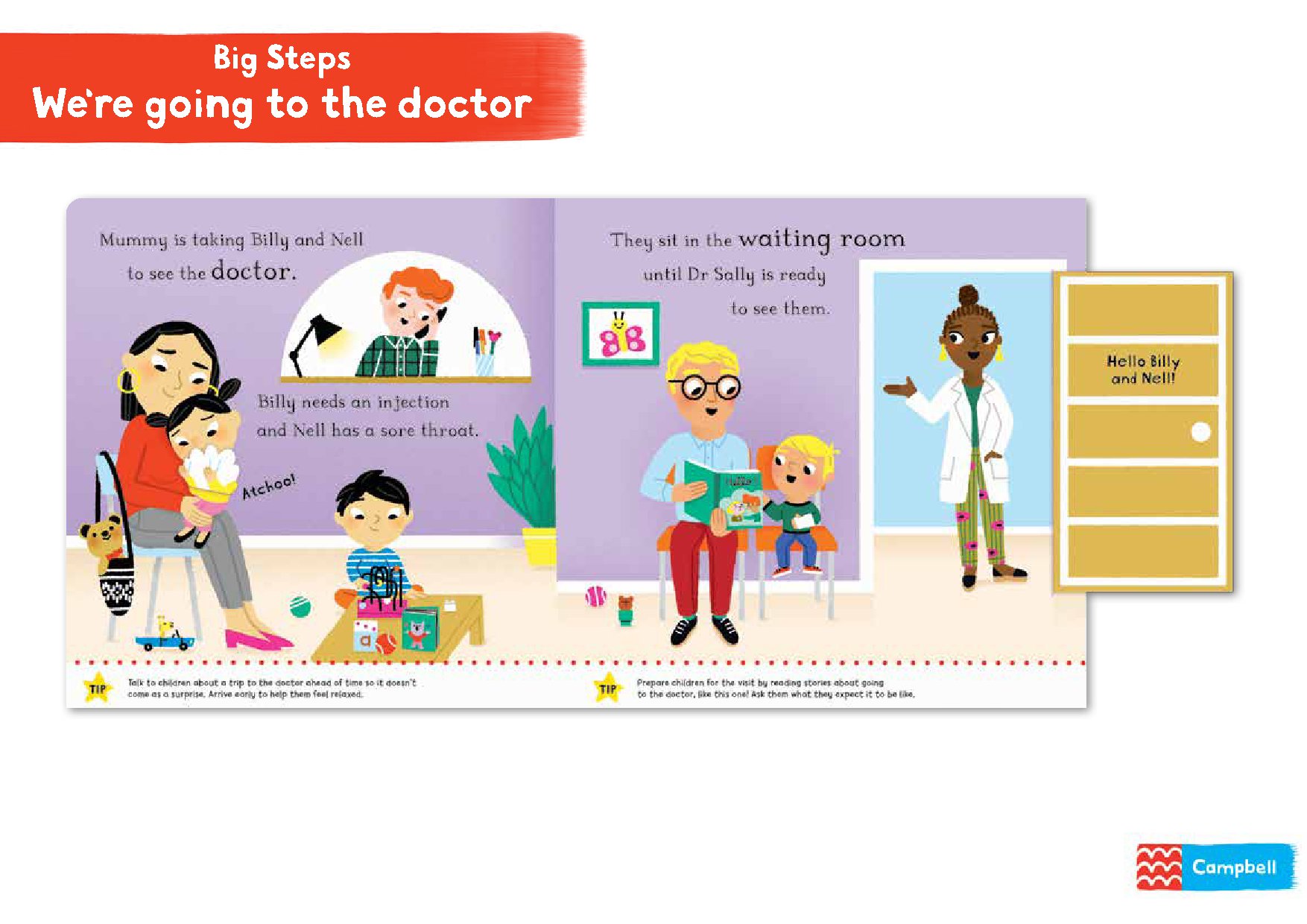 Big Steps: We're Going to the Doctor