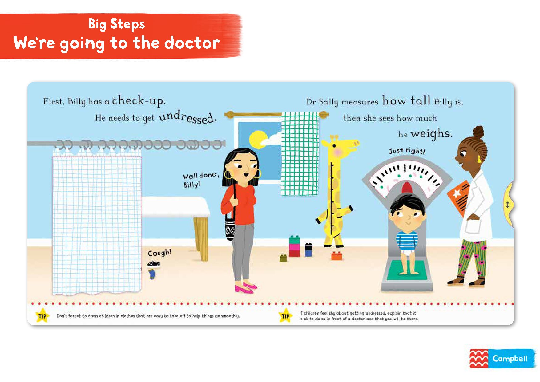 Big Steps: We're Going to the Doctor