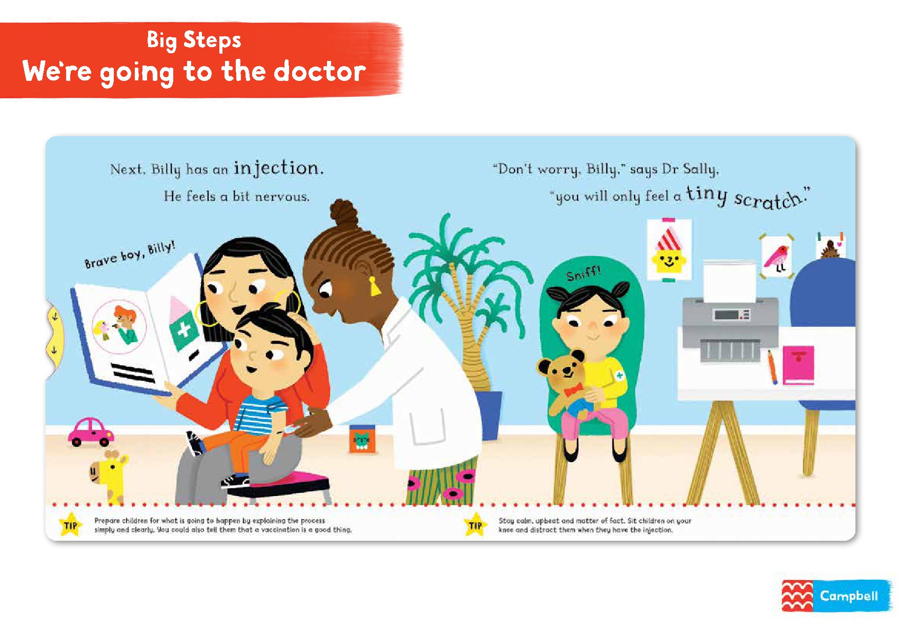 Big Steps: We're Going to the Doctor