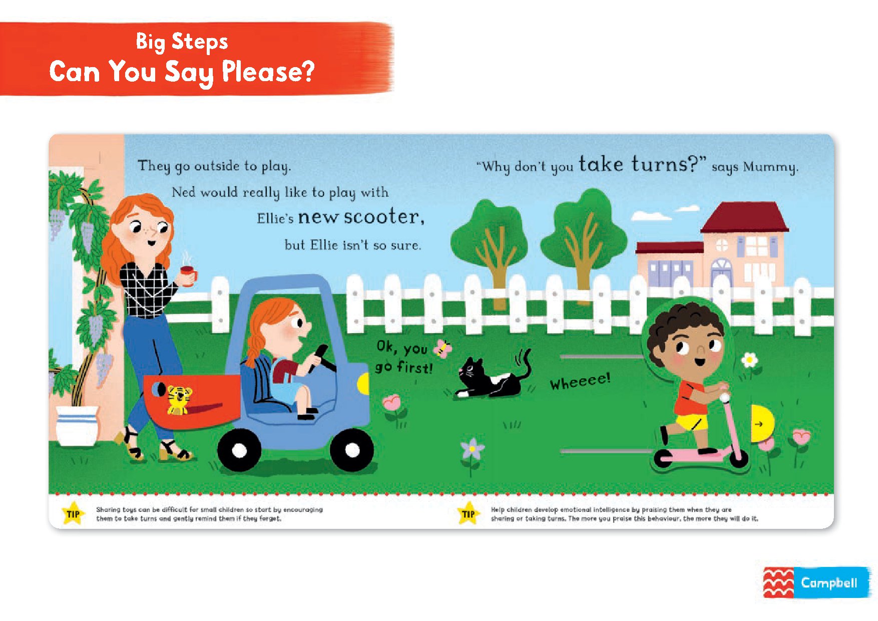 Big Steps: Can You Say Please?