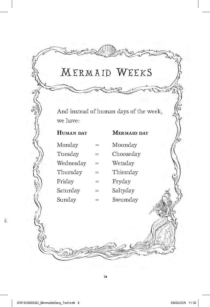 A Mermaid's Diary