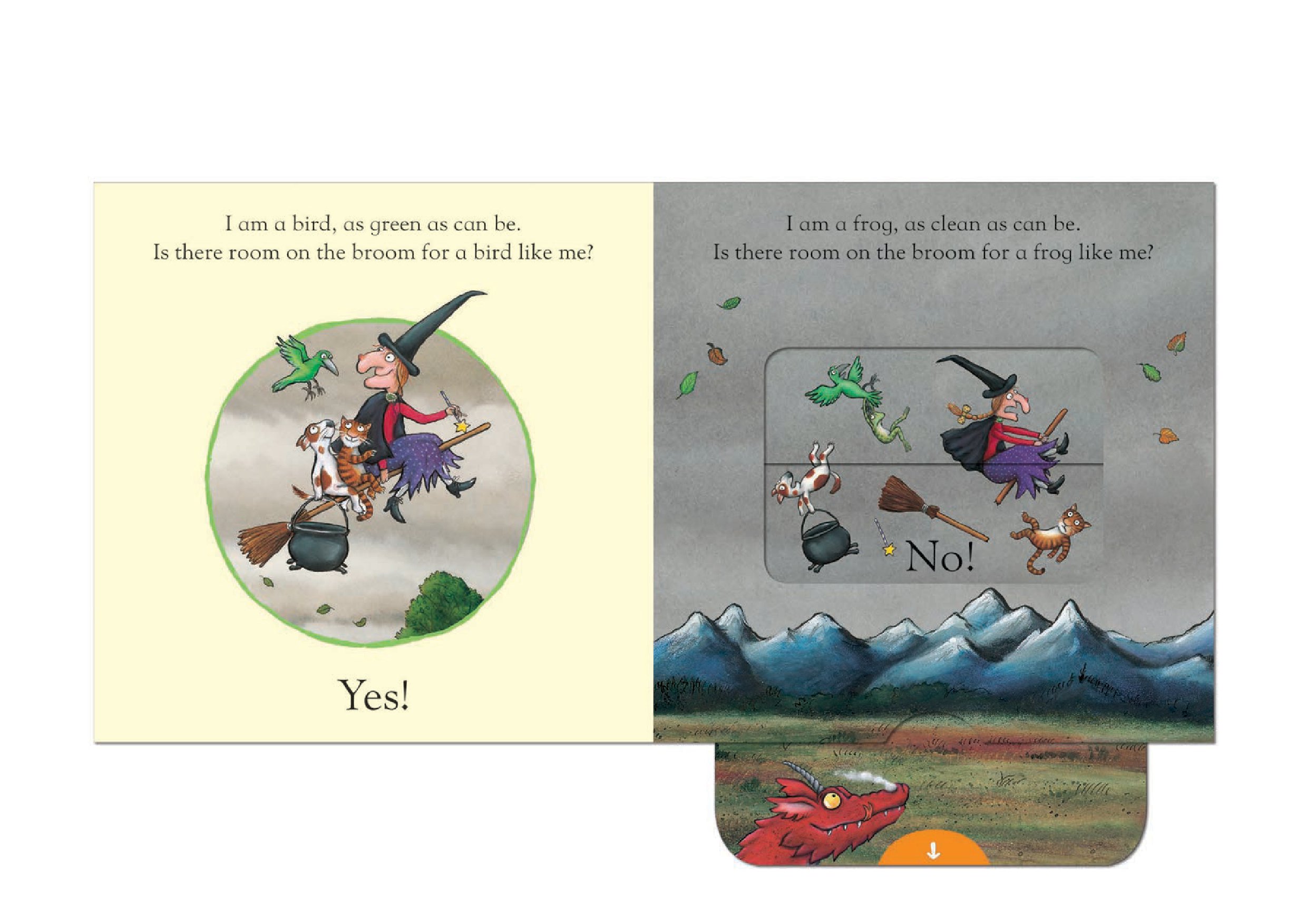 Room on the Broom: A Push, Pull and Slide Book