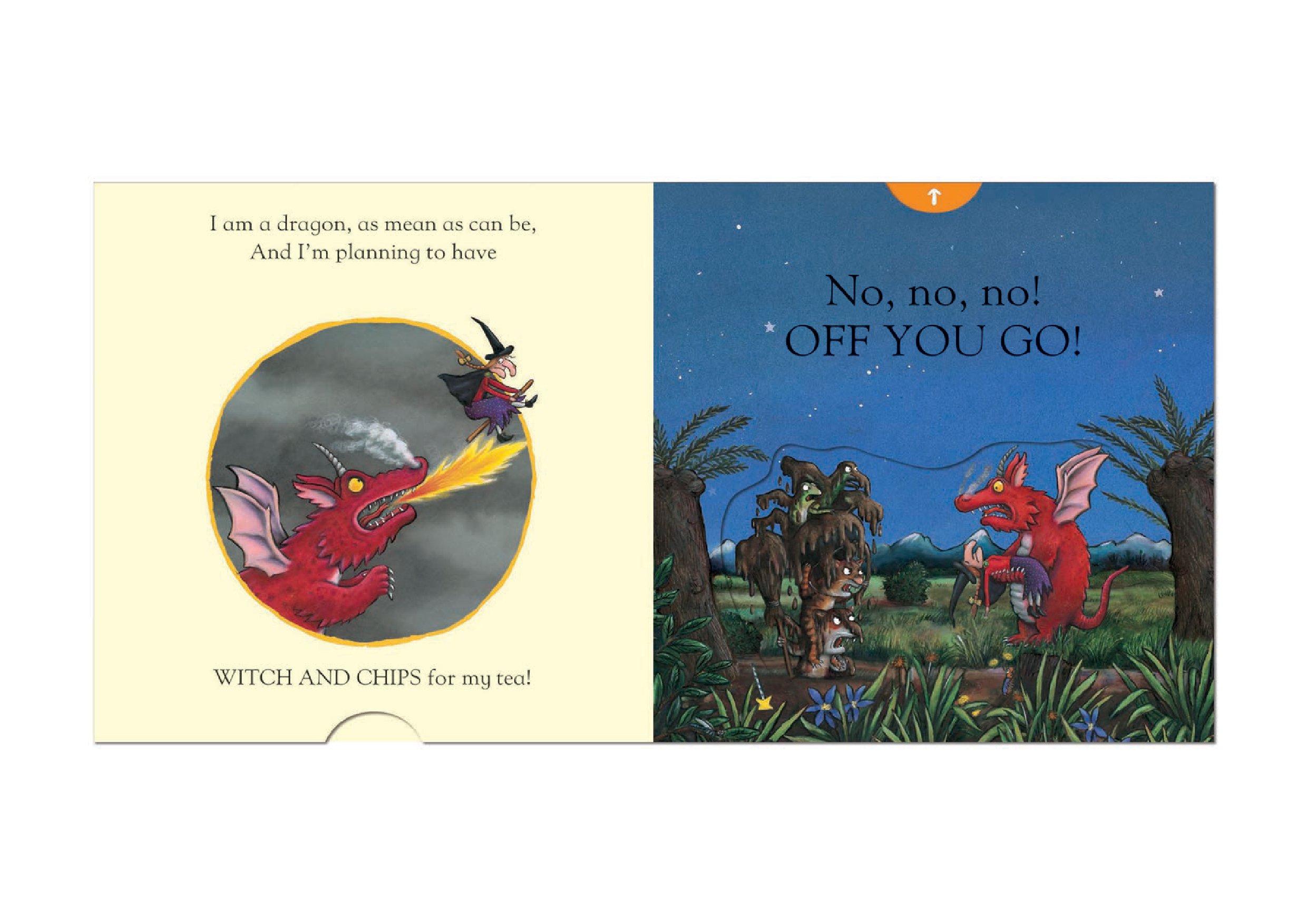 Room on the Broom: A Push, Pull and Slide Book