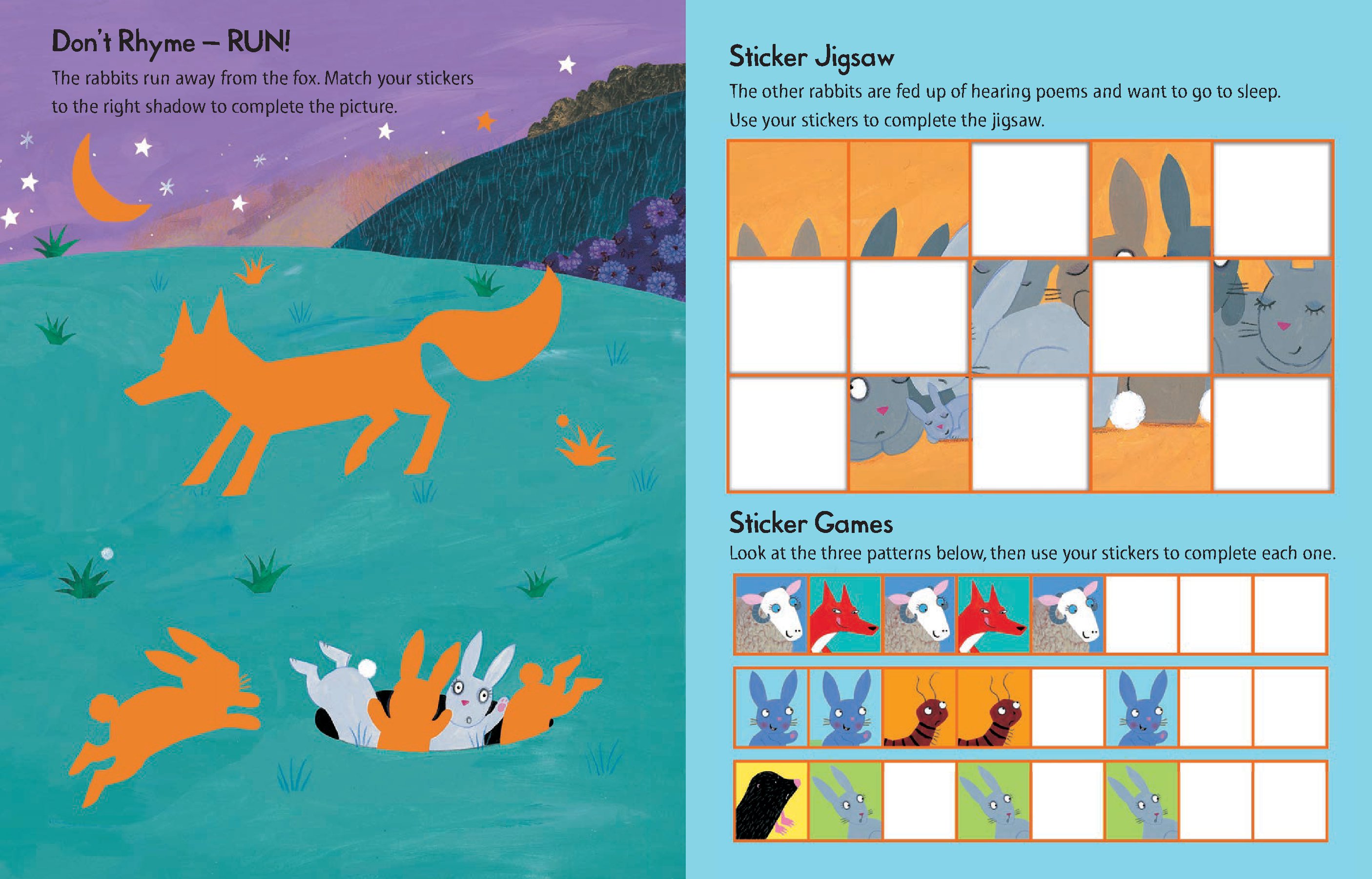 The Rhyming Rabbit Sticker Activity Book