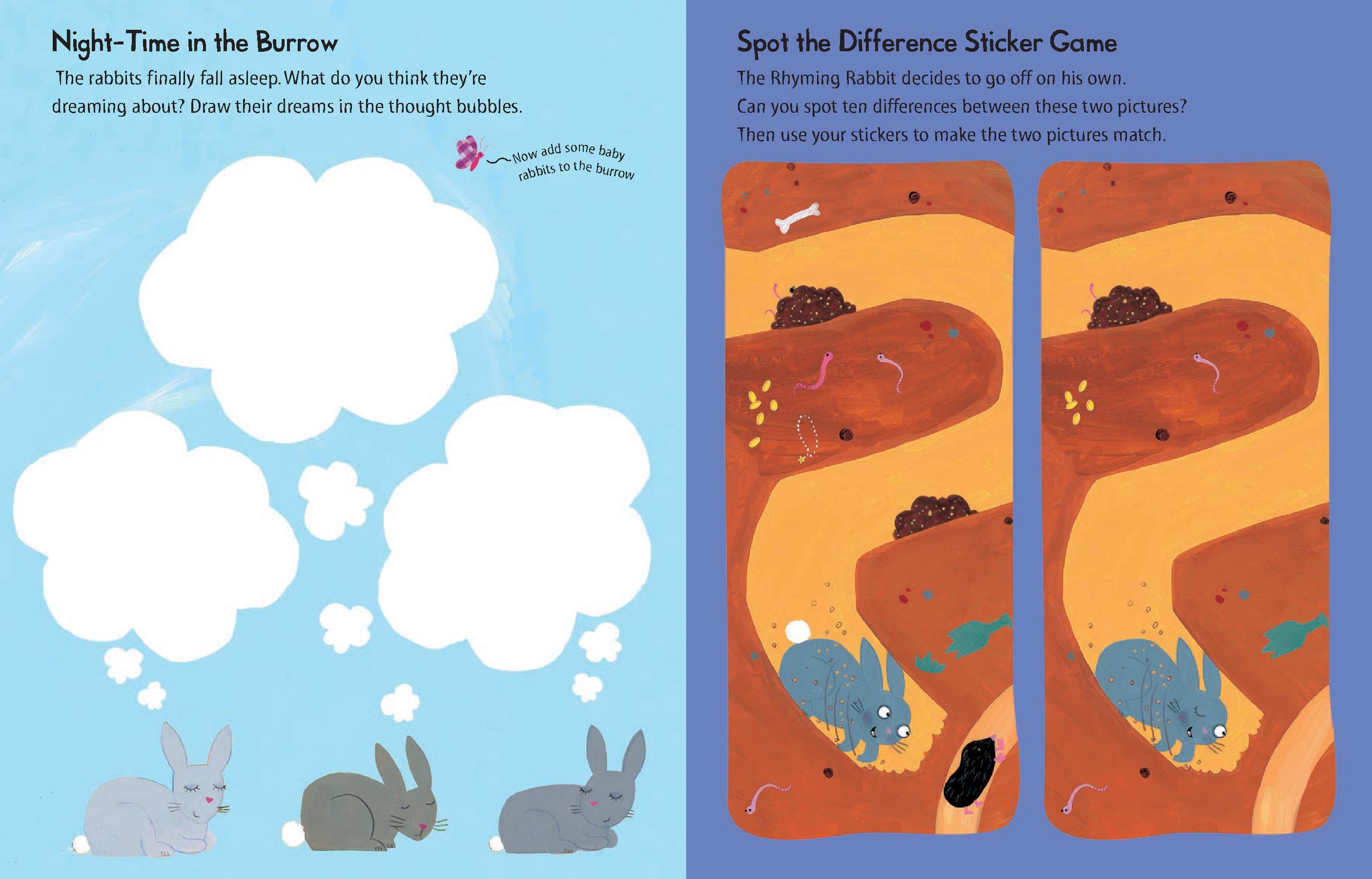 The Rhyming Rabbit Sticker Activity Book
