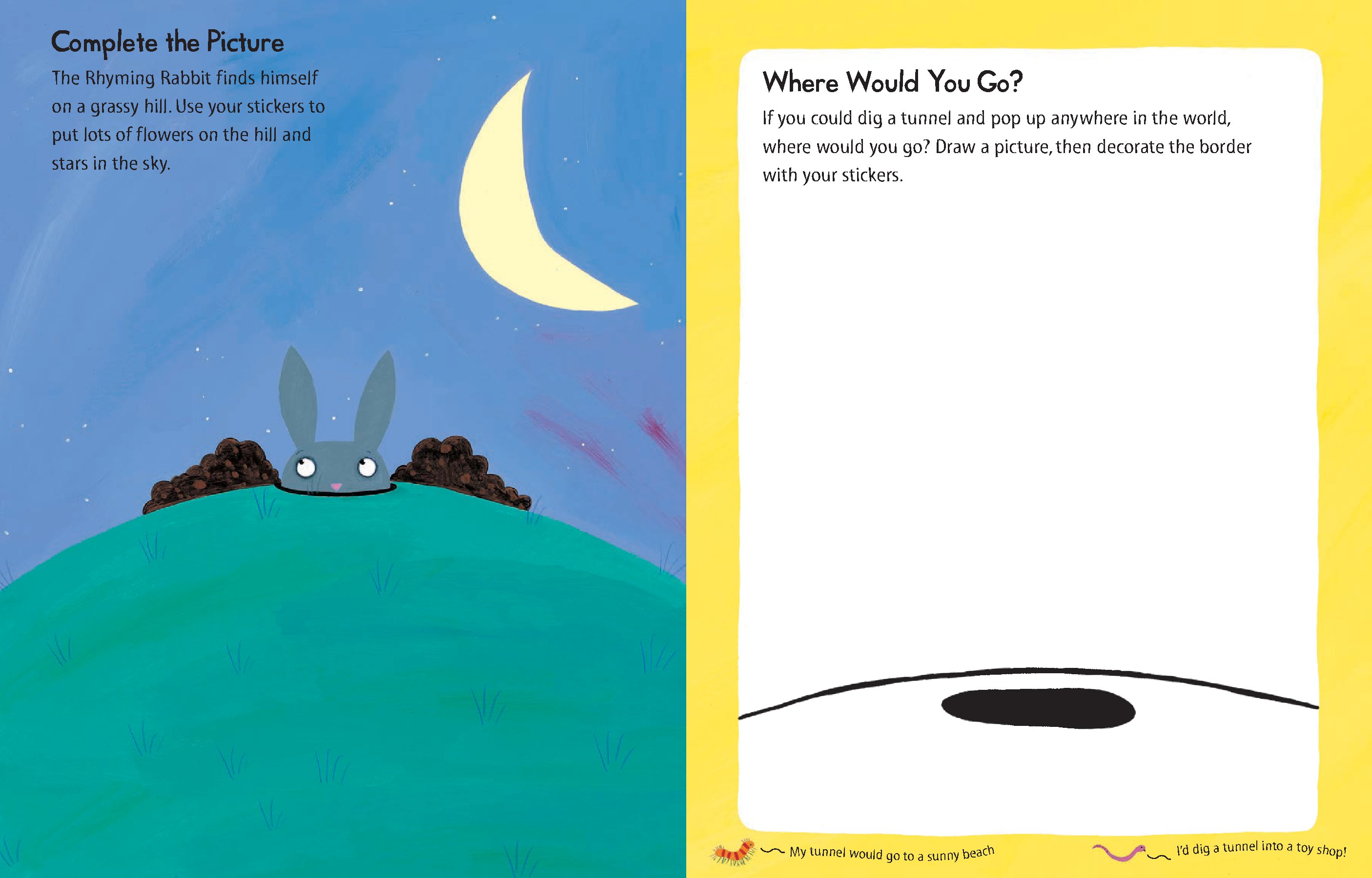 The Rhyming Rabbit Sticker Activity Book