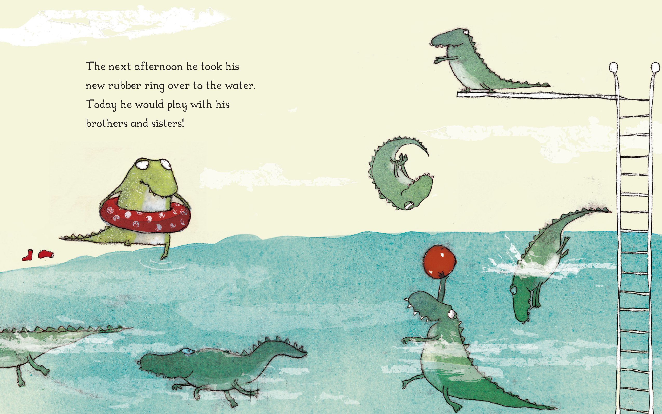 The Crocodile Who Didn't Like Water