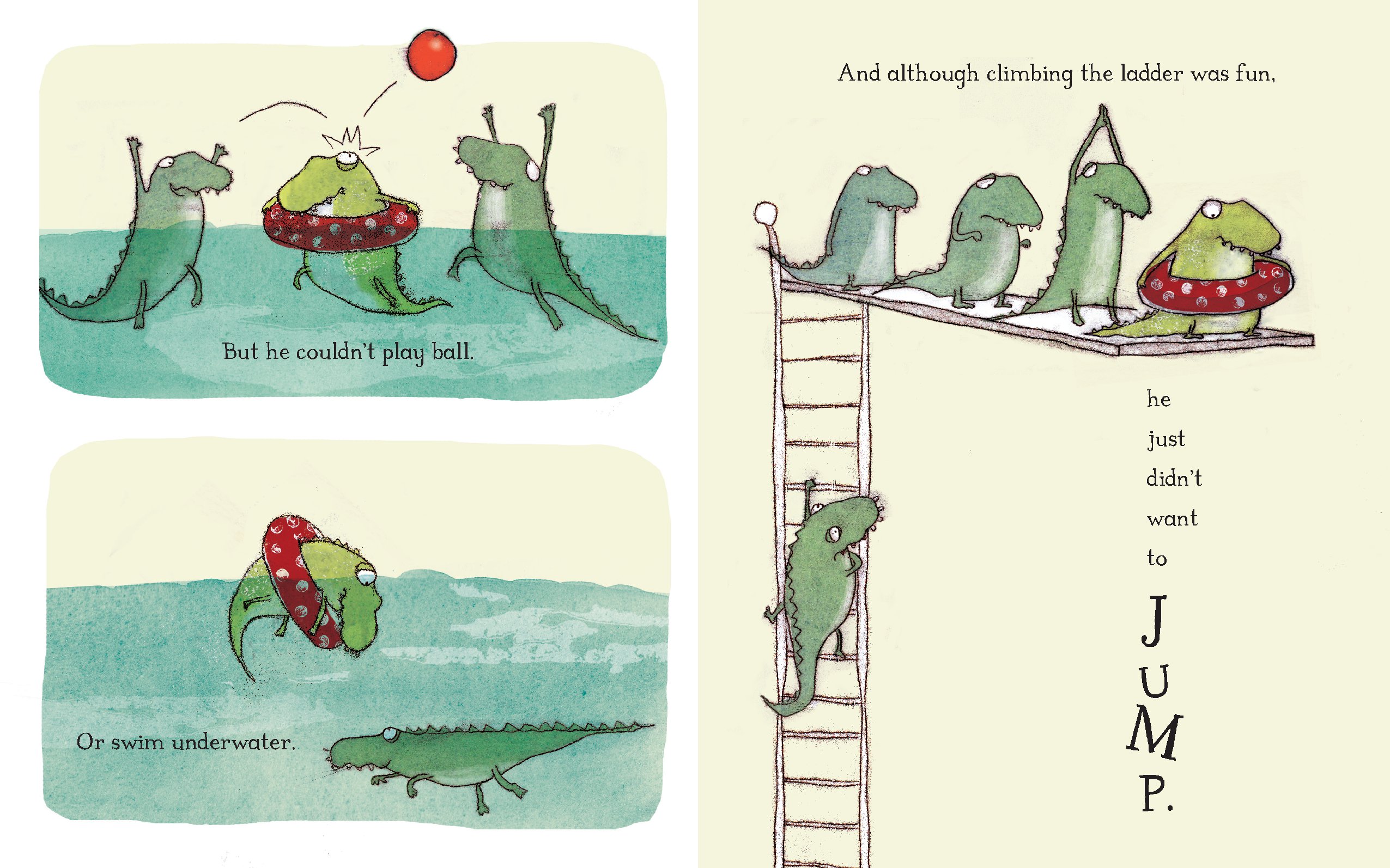 The Crocodile Who Didn't Like Water