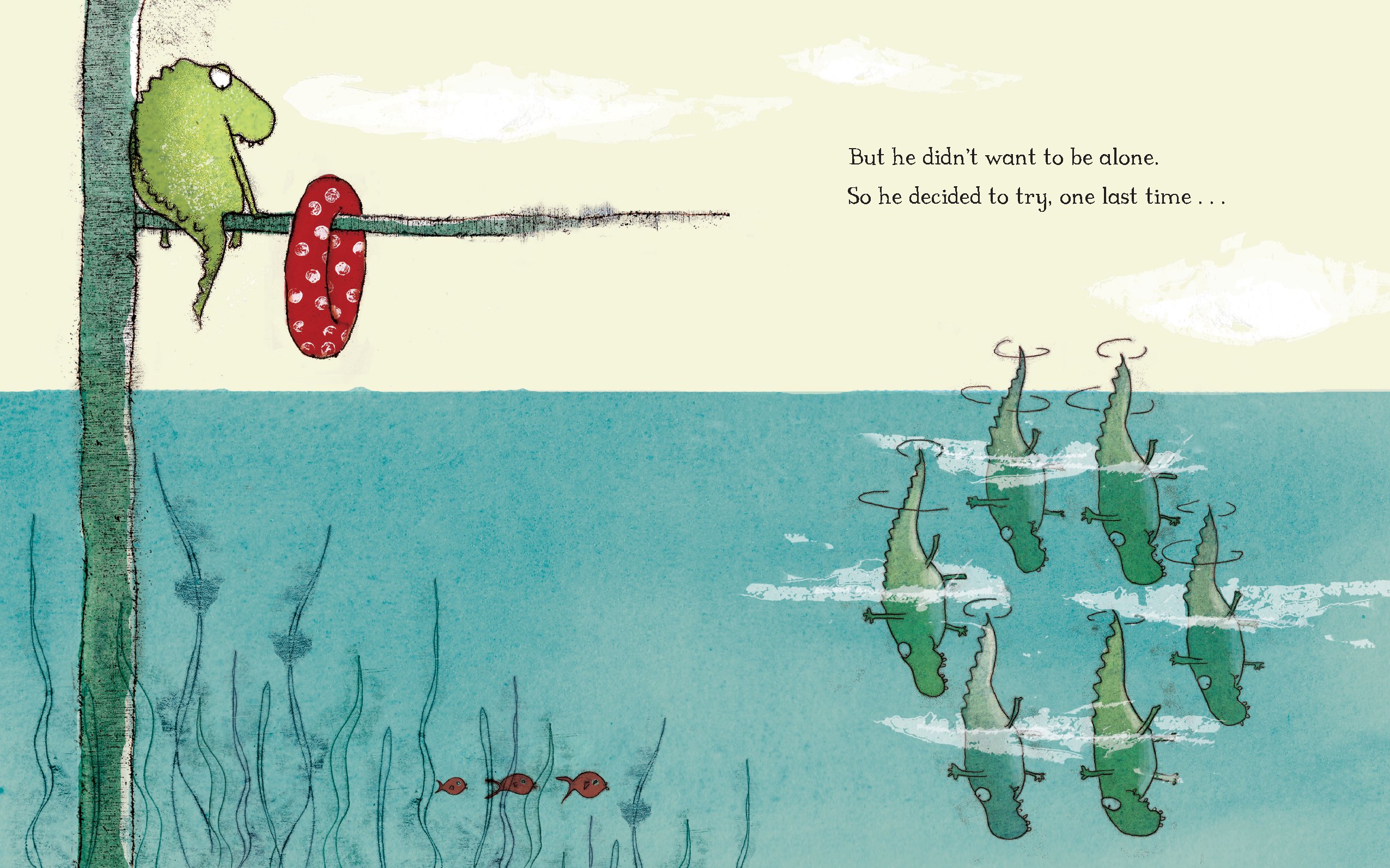 The Crocodile Who Didn't Like Water