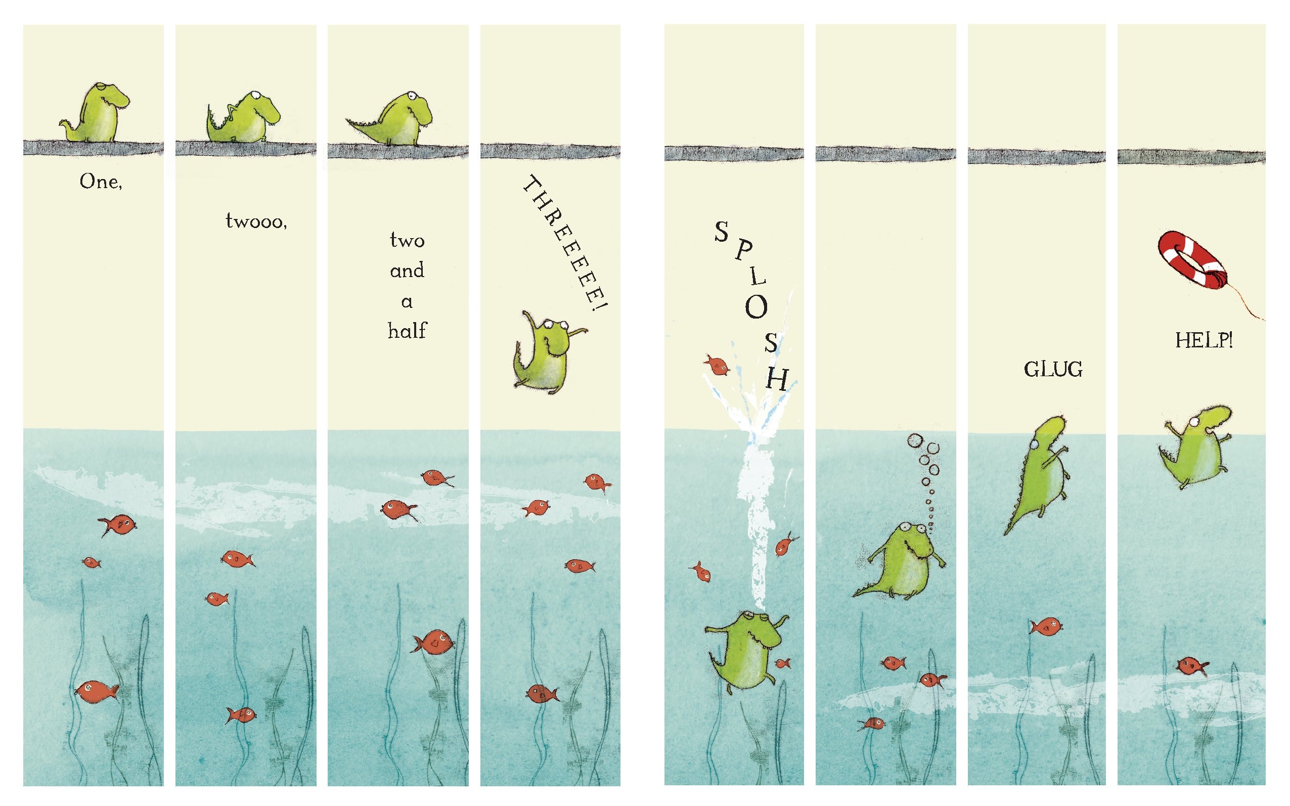 The Crocodile Who Didn't Like Water