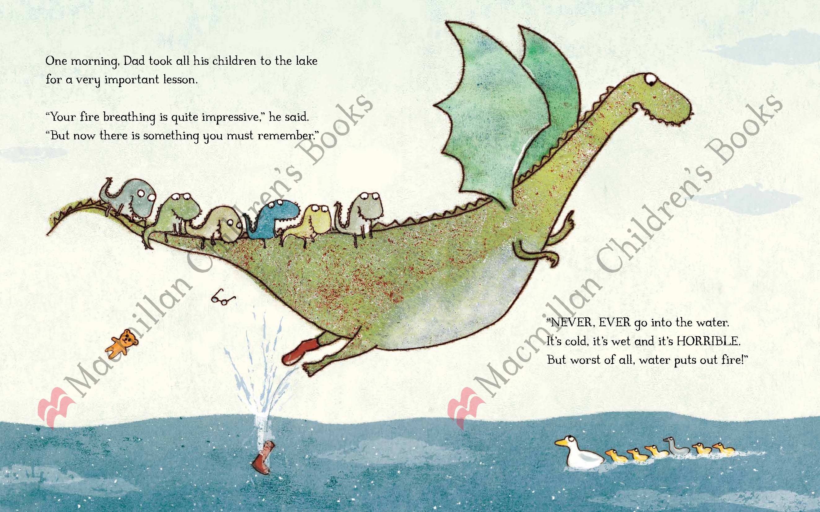 The Dragon Who Didn't Like Fire