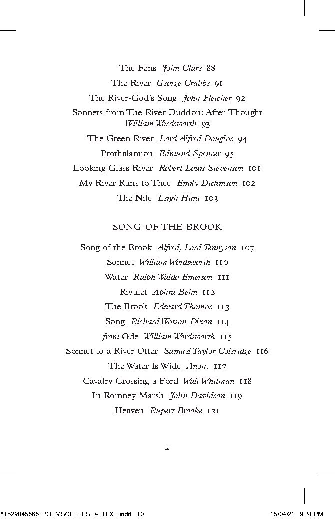 Poems of the Sea