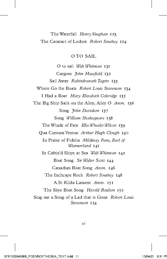 Poems of the Sea