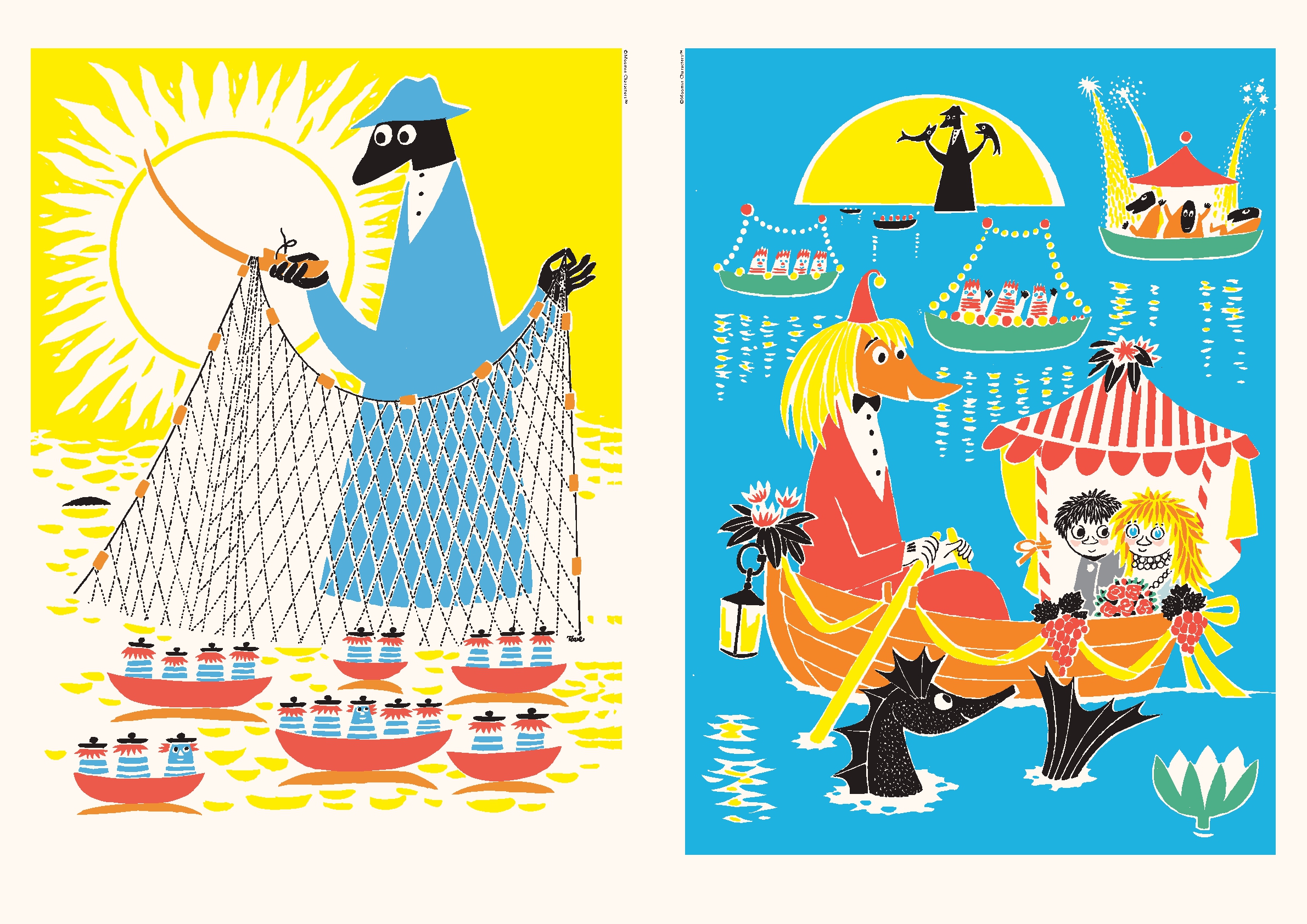 Moomin Pull-Out Prints
